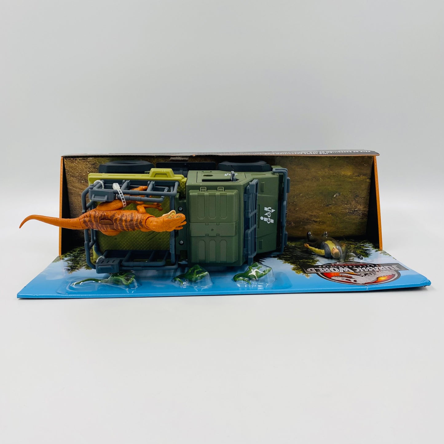 Jurassic World Legacy Collection Isla Sorna Expedition Pack boxed action figures & vehicle (2023) Mattel