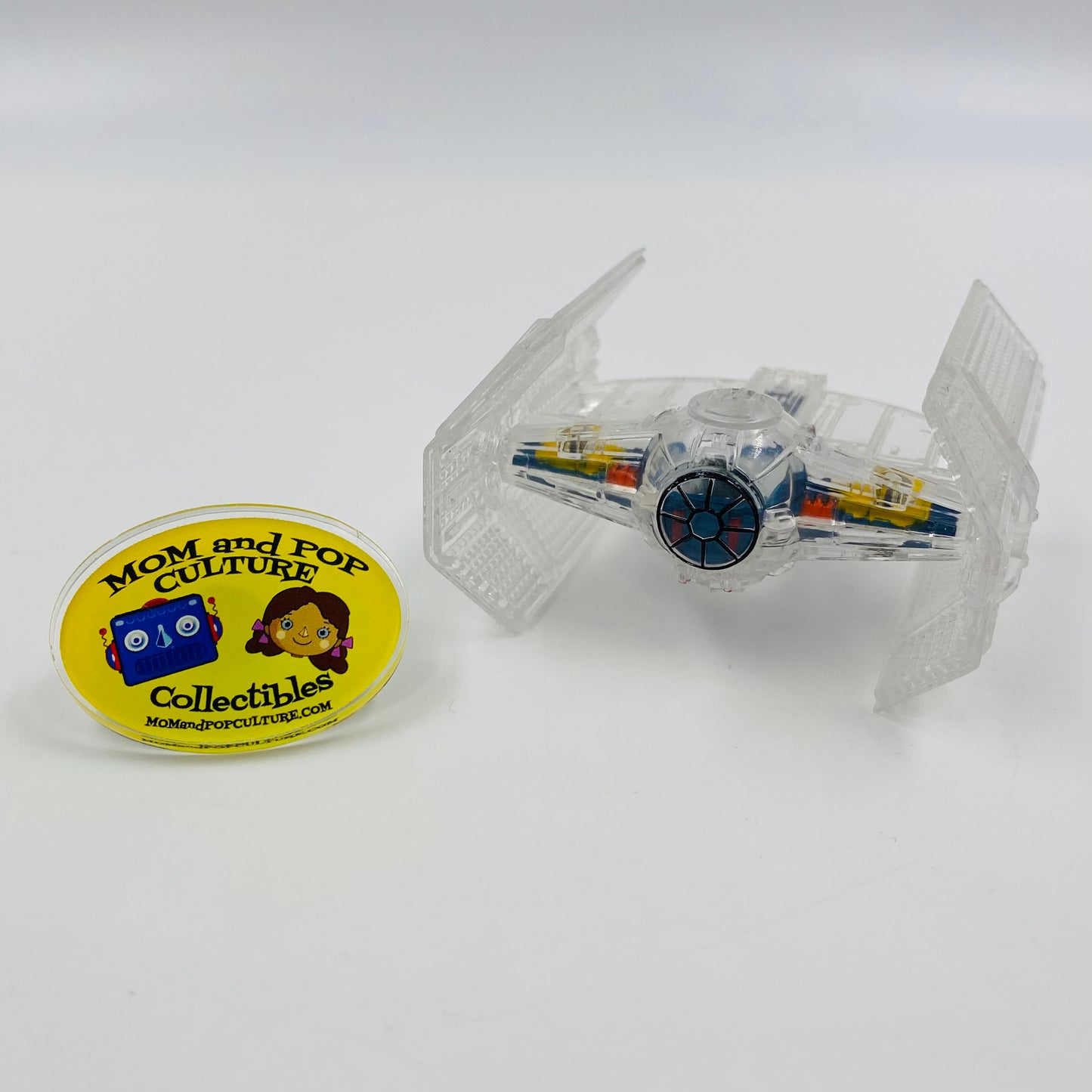 Micro Machines Space Star Wars X-Ray Fleet Darth Vader's TIE Fighter loose micro vehicle (1995) Galoob