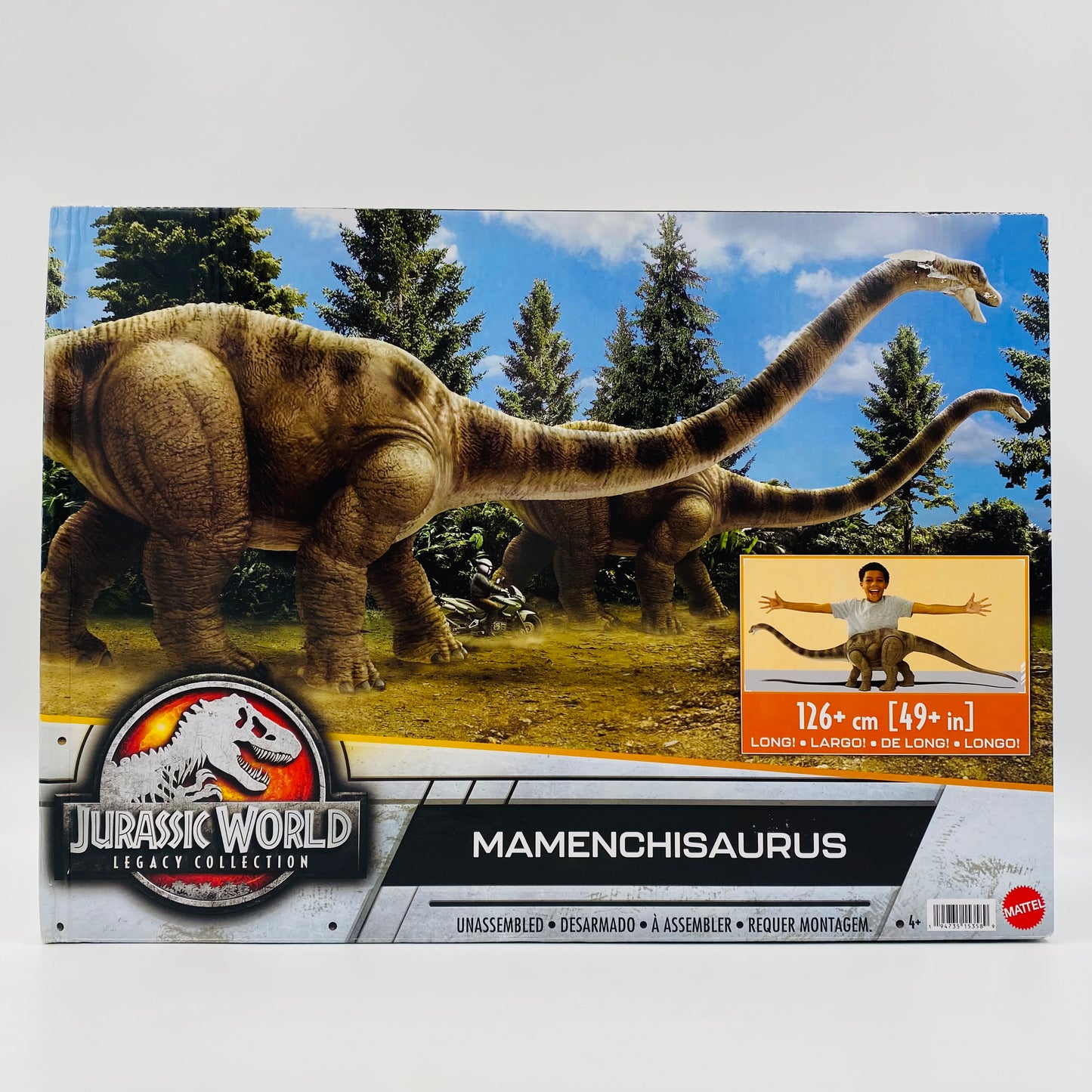Jurassic World Legacy Collection Mamenchisaurus boxed action figure (2023) Mattel