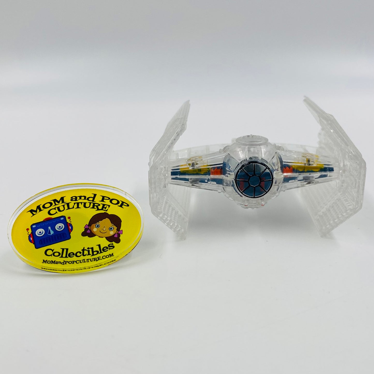 Micro Machines Space Star Wars X-Ray Fleet Darth Vader's TIE Fighter loose micro vehicle (1995) Galoob