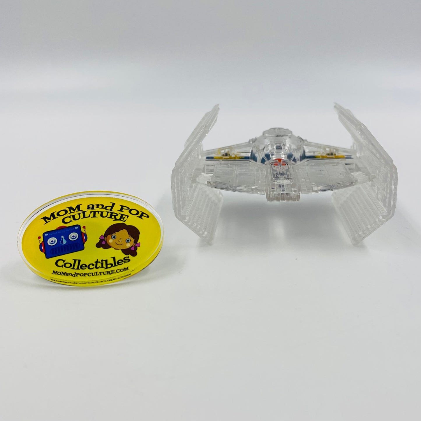 Micro Machines Space Star Wars X-Ray Fleet Darth Vader's TIE Fighter loose micro vehicle (1995) Galoob