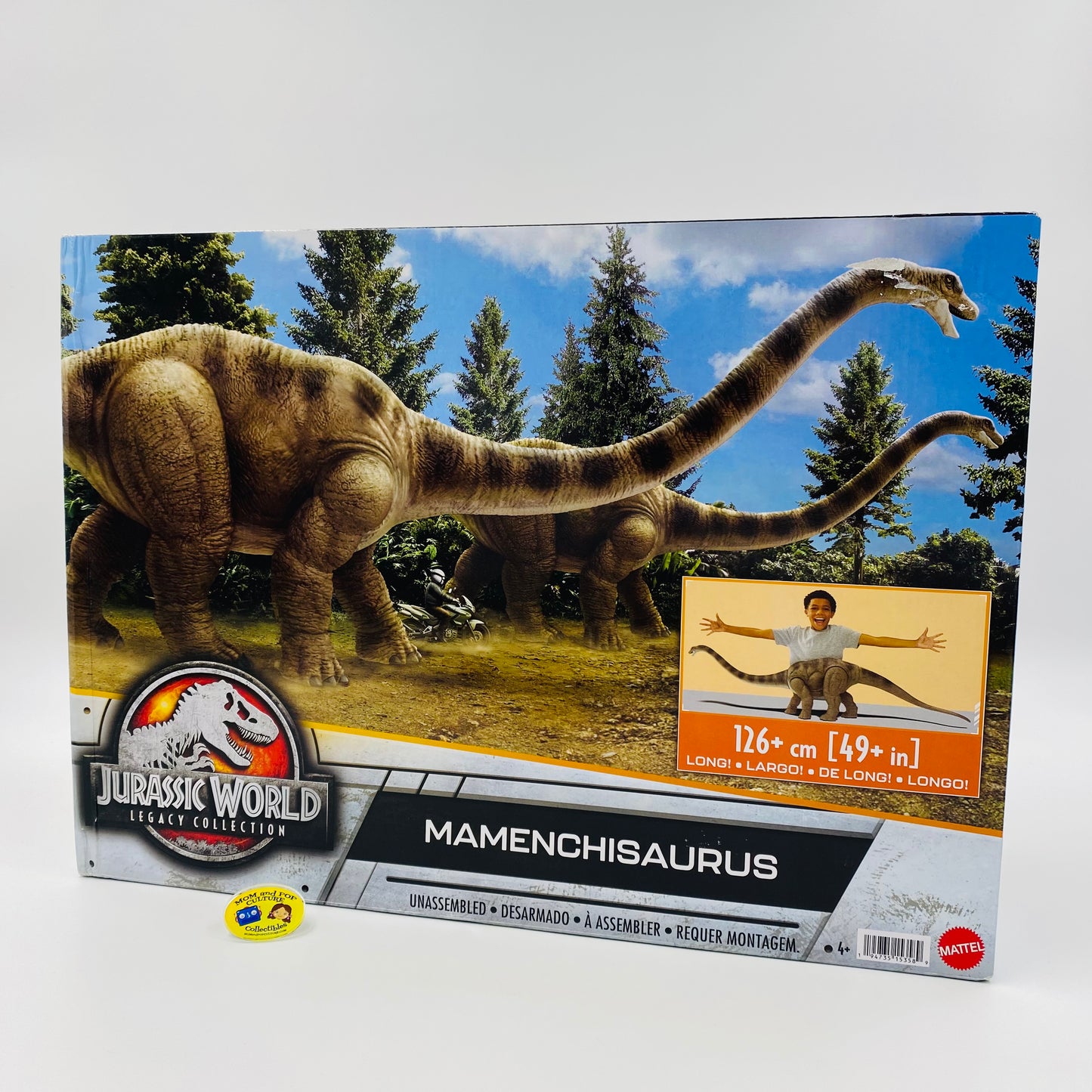 Jurassic World Legacy Collection Mamenchisaurus boxed action figure (2023) Mattel