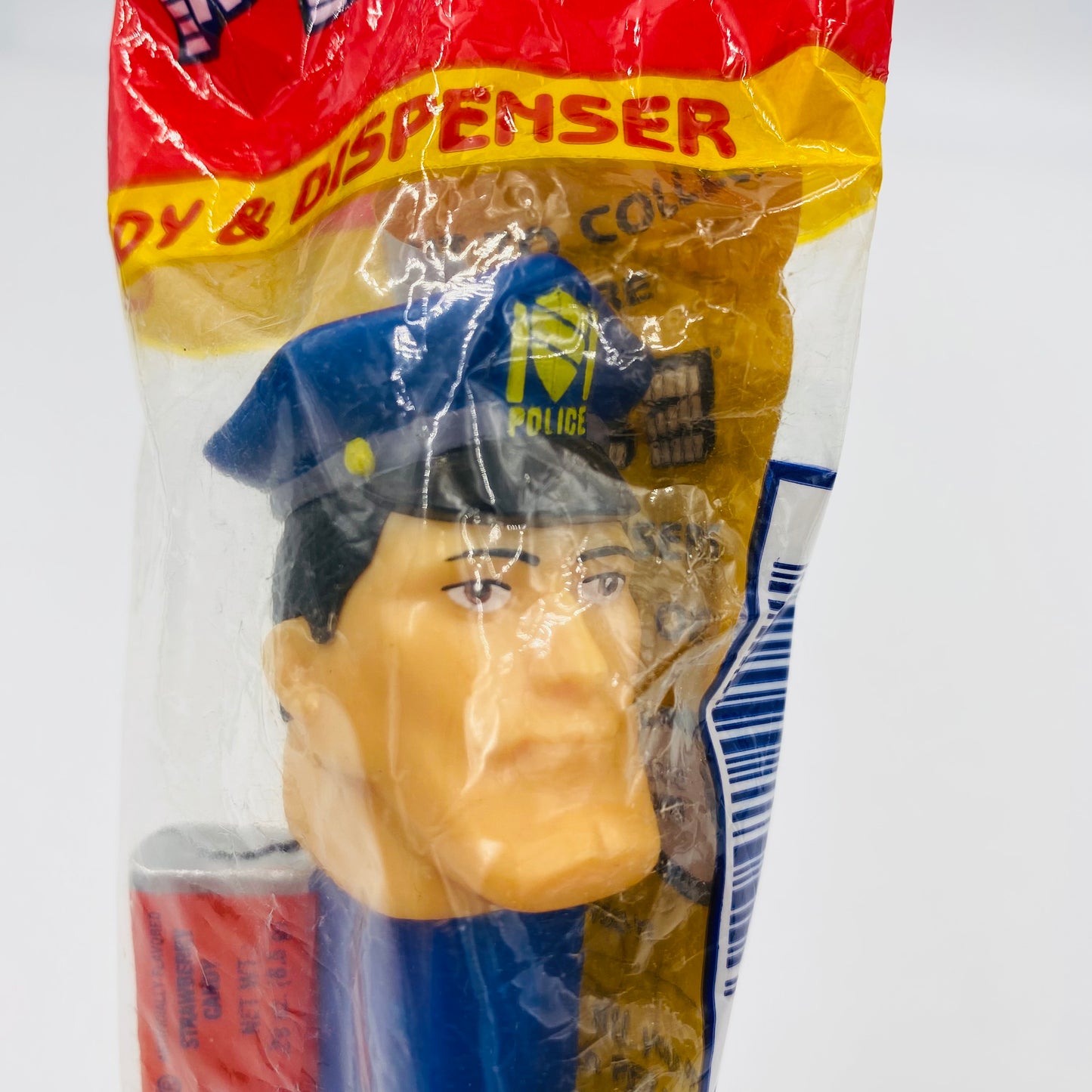 Emergency Heroes Pat the Policeman PEZ dispenser (2003) bagged 4.9 Hungary