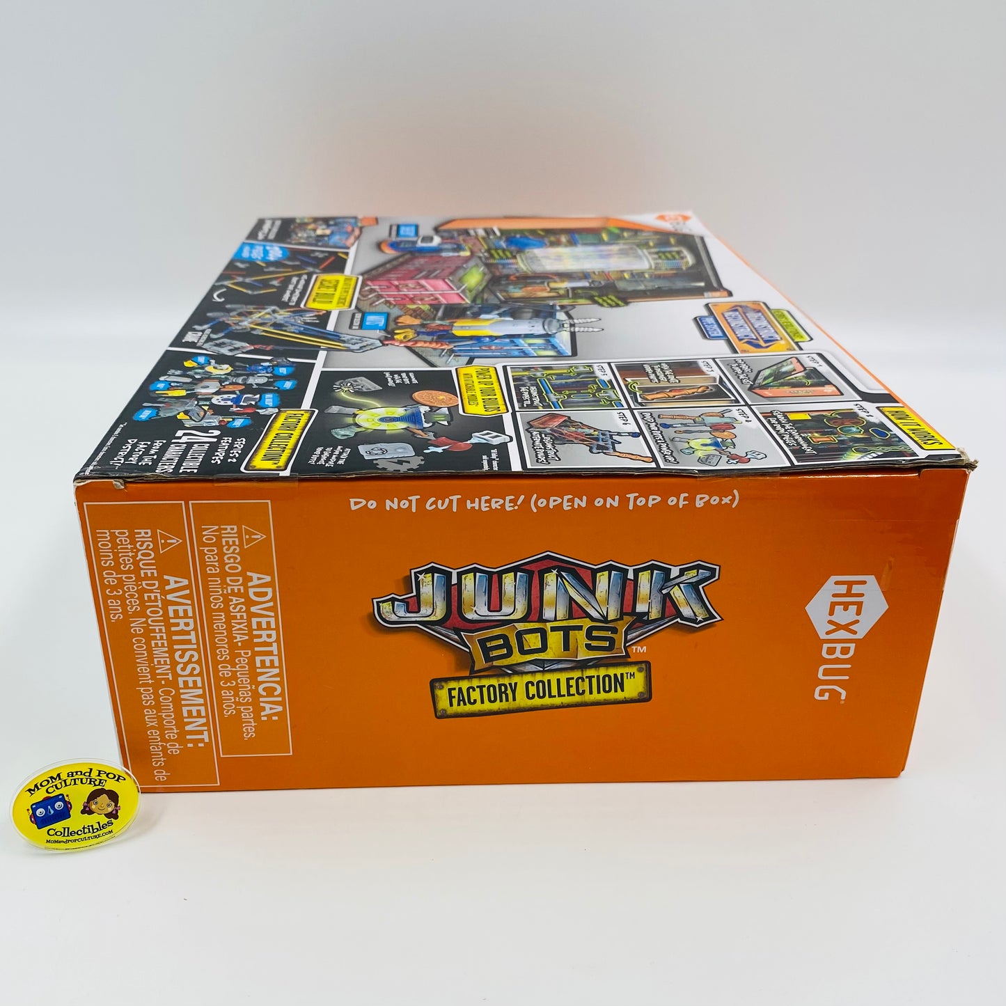HEXBUG JUNKBOTS Factory Collection Power Substation Construction Kit 200 pc. boxed set (2021) Hexbug