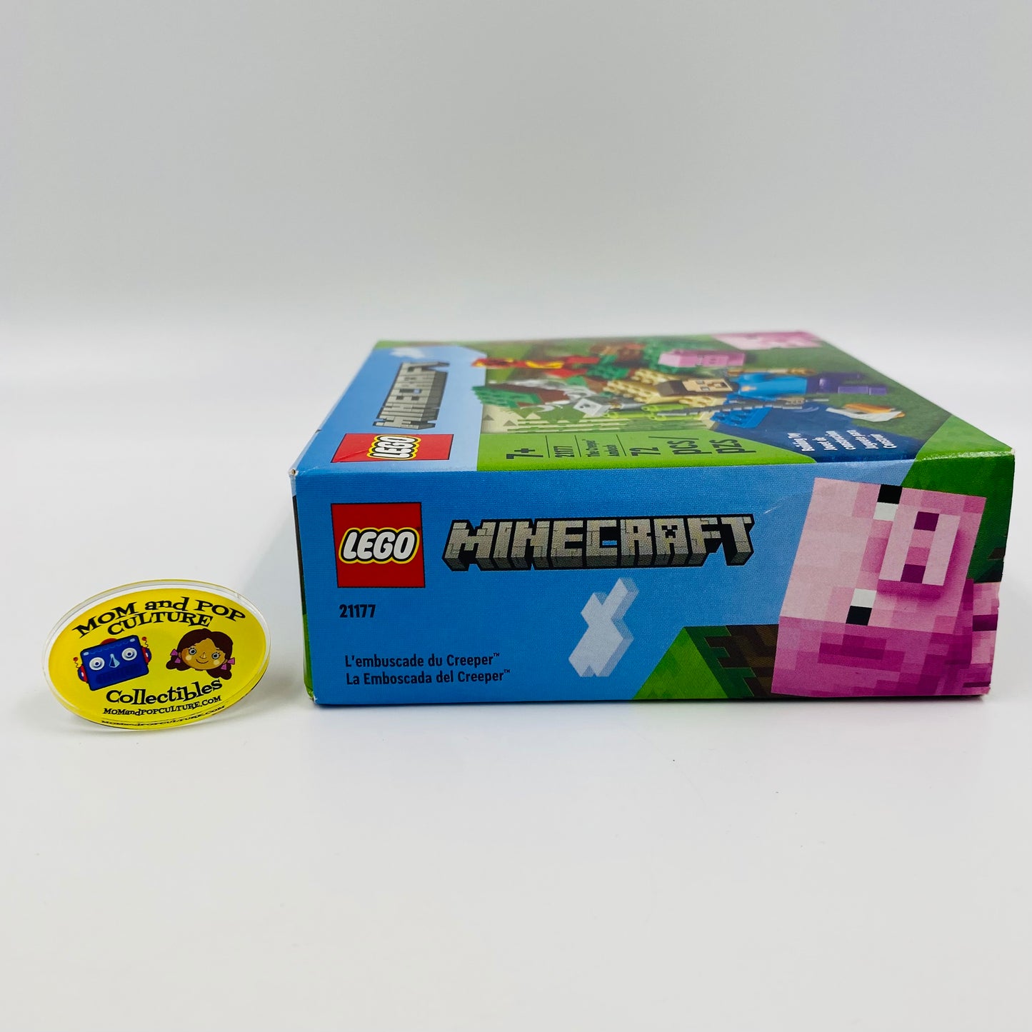 LEGO Minecraft The Creeper Ambush boxed set (2022) 21177