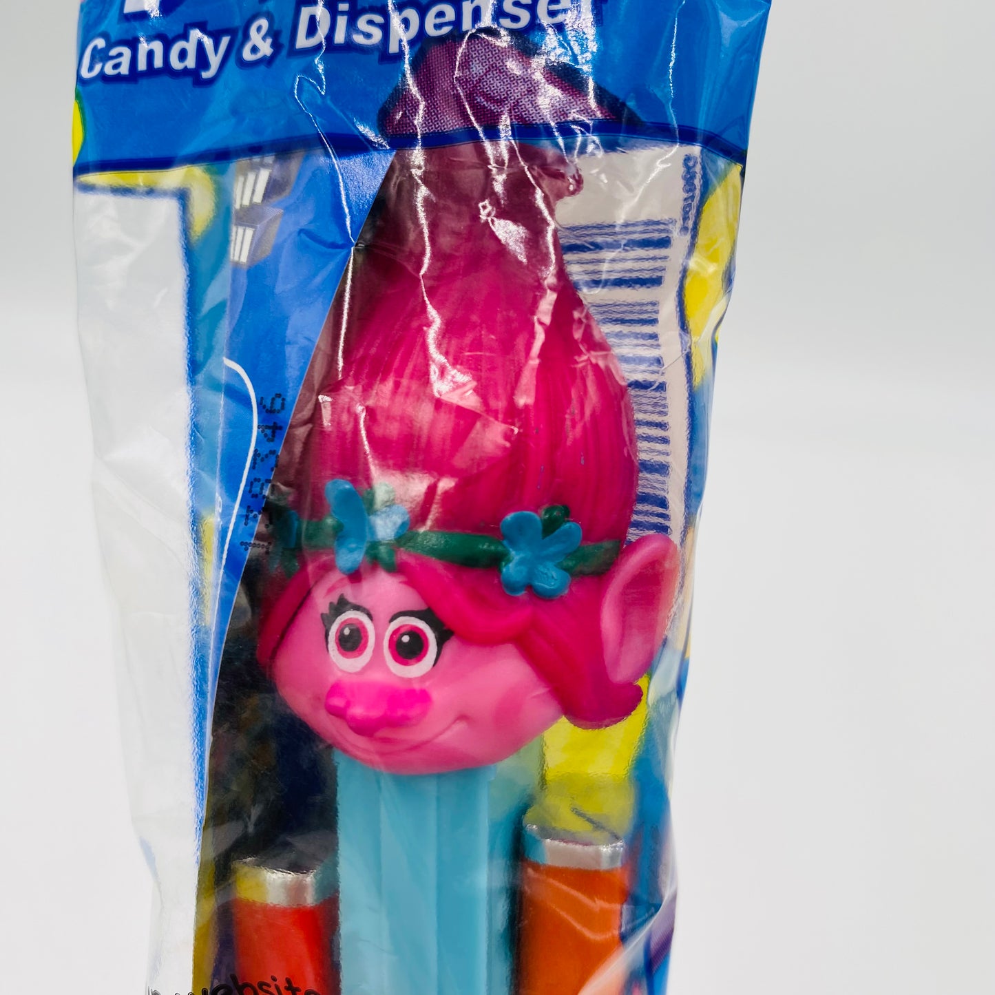 Trolls Poppy PEZ dispenser (2016) bagged 7.5 China