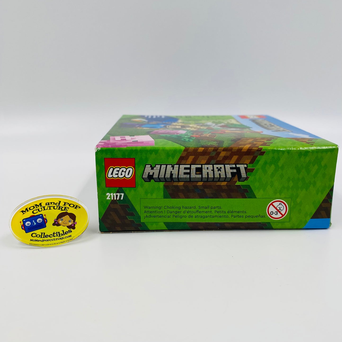 LEGO Minecraft The Creeper Ambush boxed set (2022) 21177