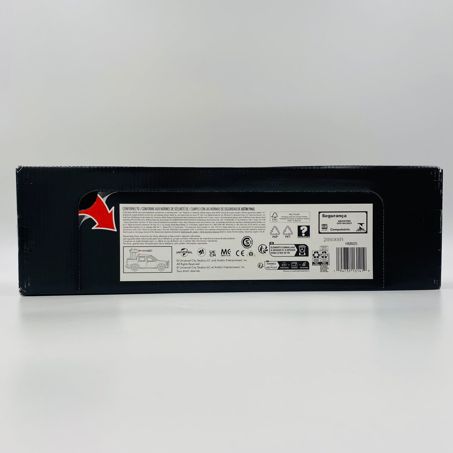 Jurassic Park ‘93 Classic Track & Explore Vehicle Set boxed action figure & vehicle (2023) Mattel