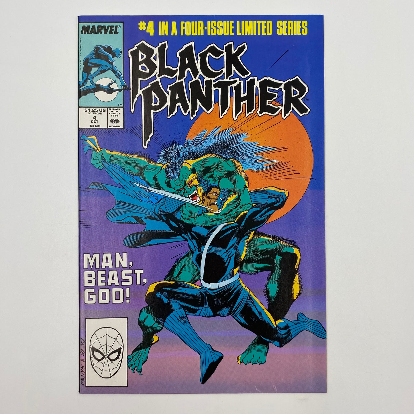 Black Panther #1-4 (1988) Marvel