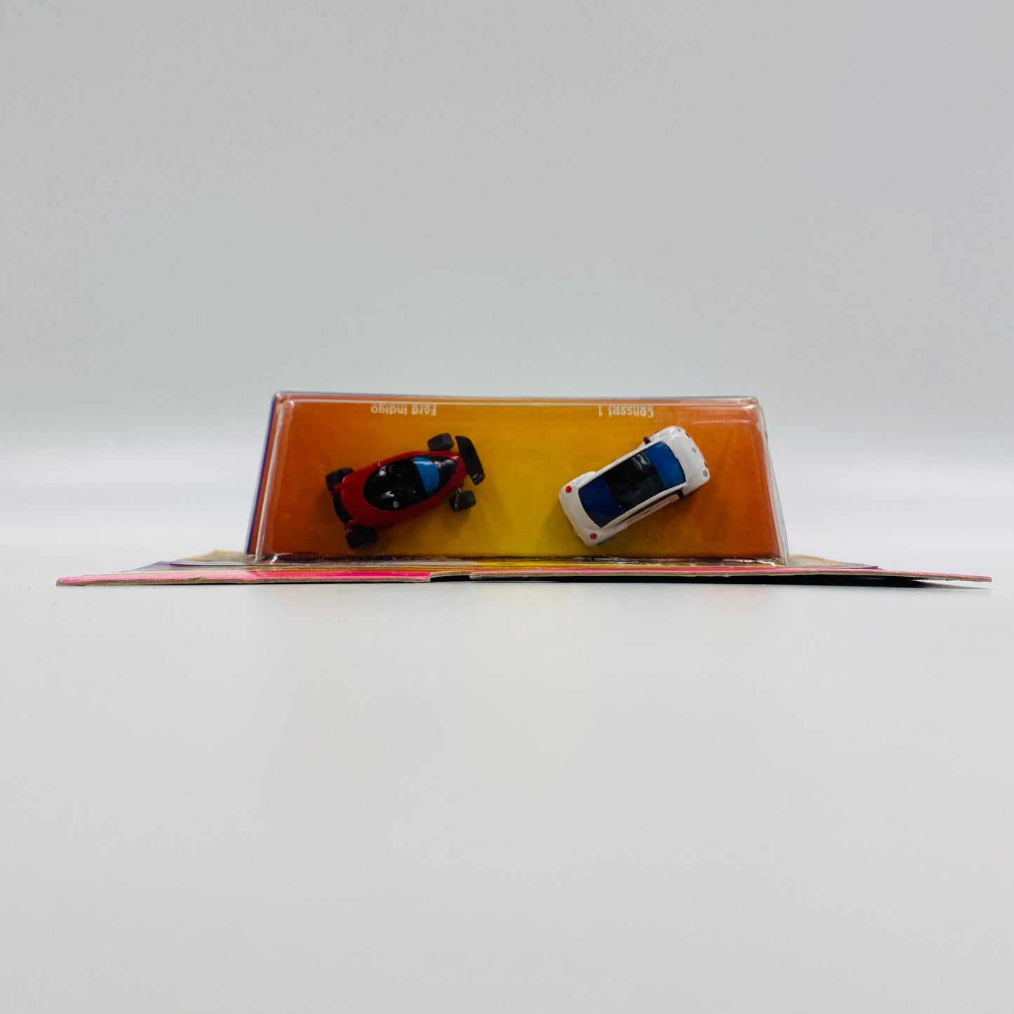 Micro Machines Micro World Concept 1 & Ford Indigo carded micro vehicle set (1998) Galoob (75290)