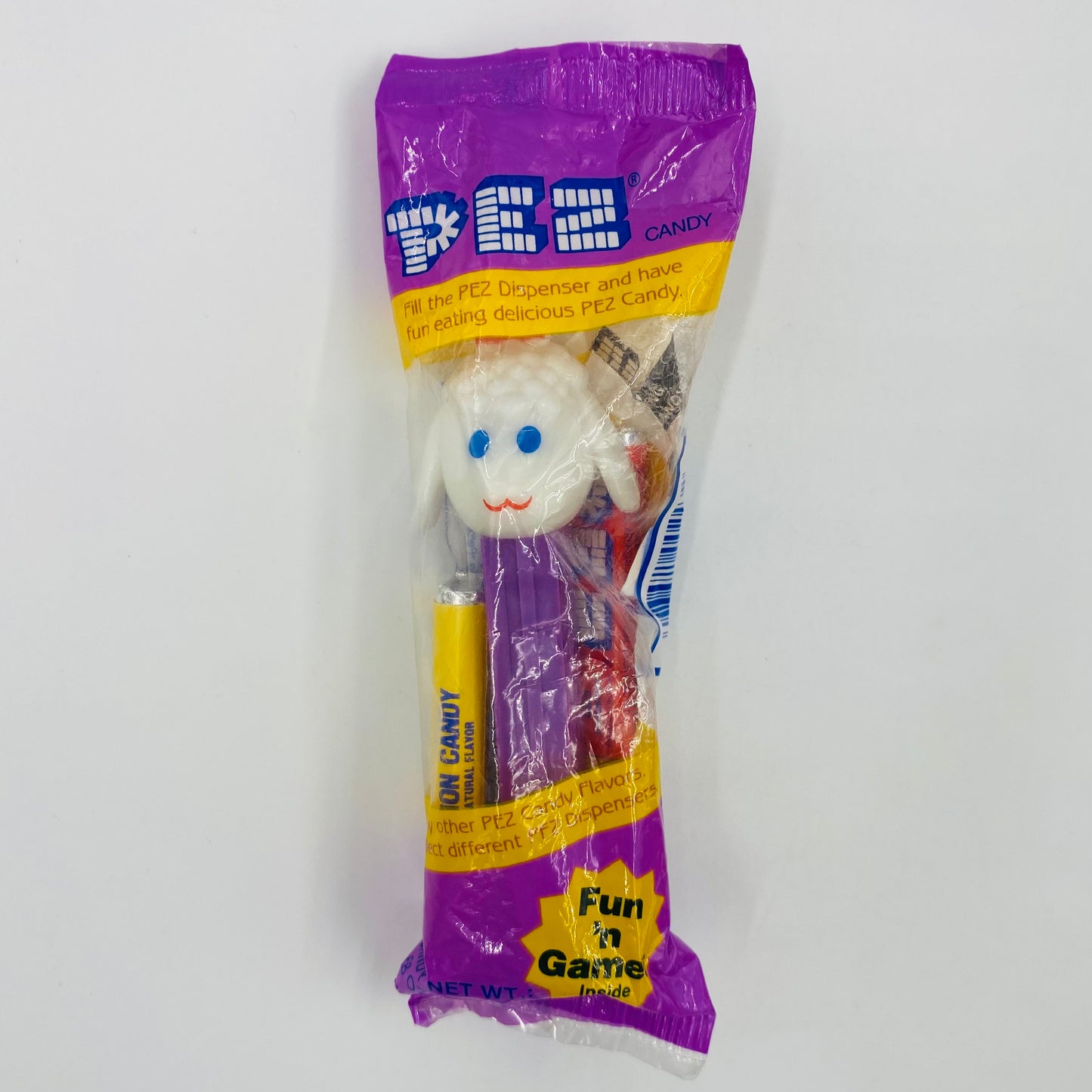 Easter Lamb PEZ dispenser (1999) bagged 4.9 Slovenia lavender cello