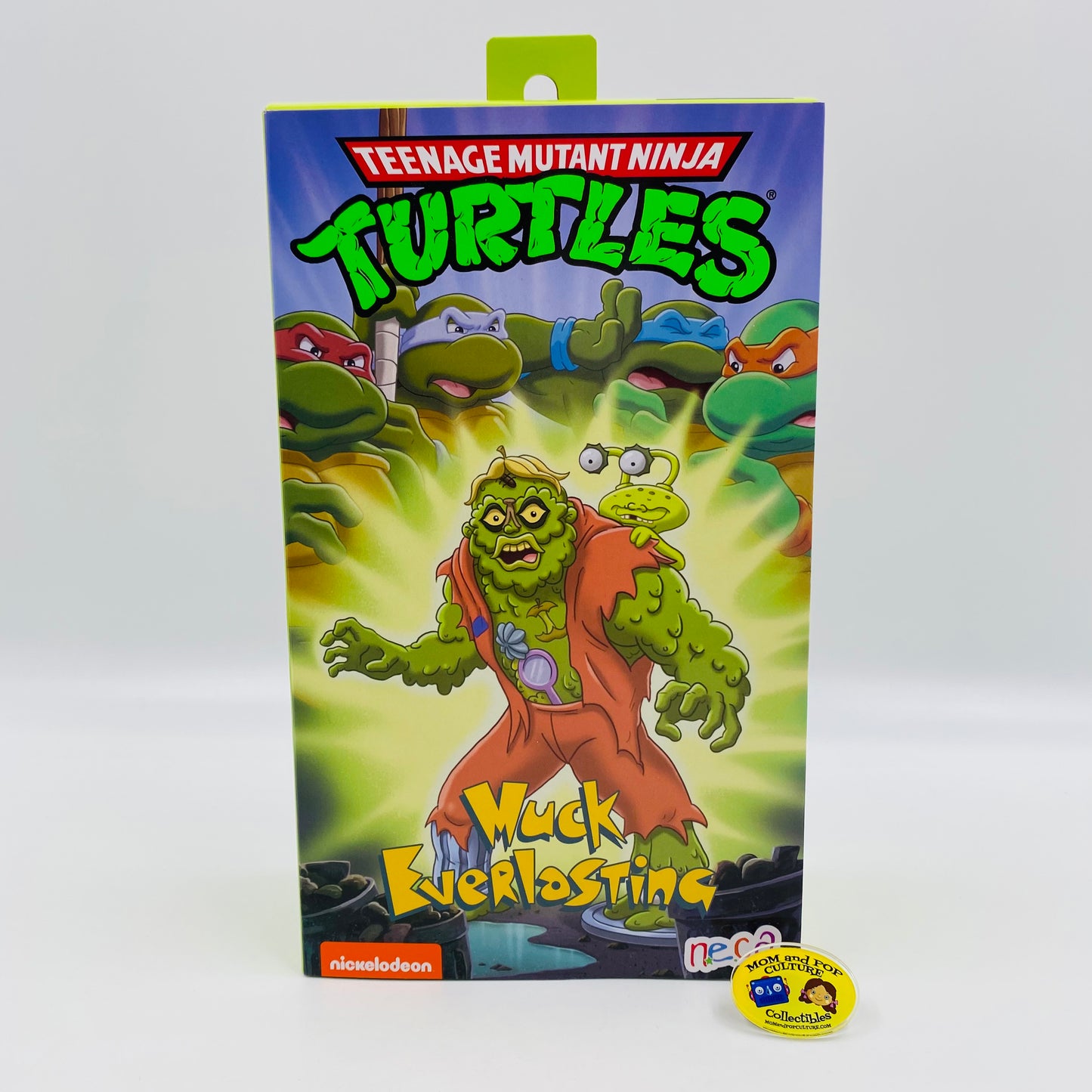 Teenage Mutant Ninja Turtles Muckman & Joe Eyeball boxed action figures (2021) NECA