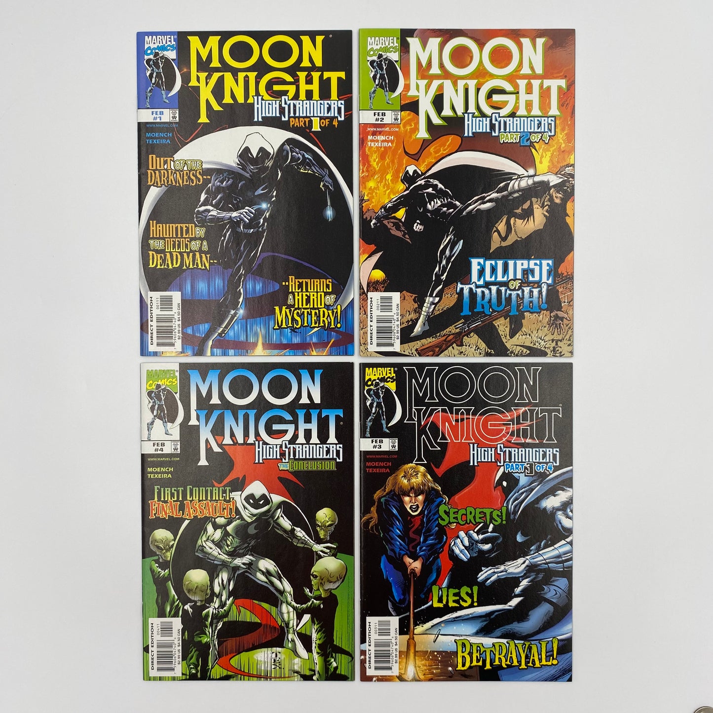 Moon Knight High Strangers #1-4 (1999) Marvel