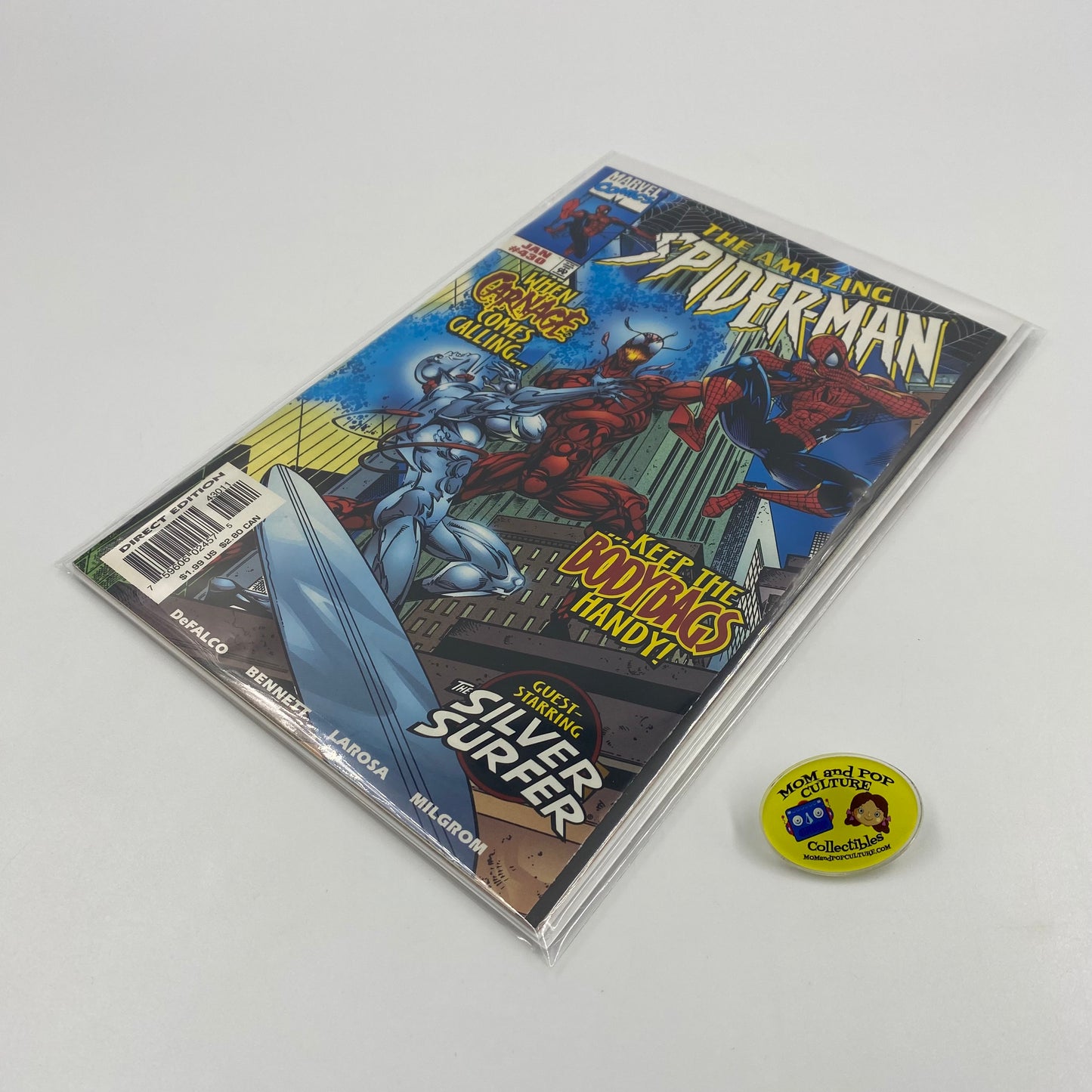 Amazing Spider-Man #430 & #431 “The Carnage Cosmic” (1998) Marvel (FN, FN-)