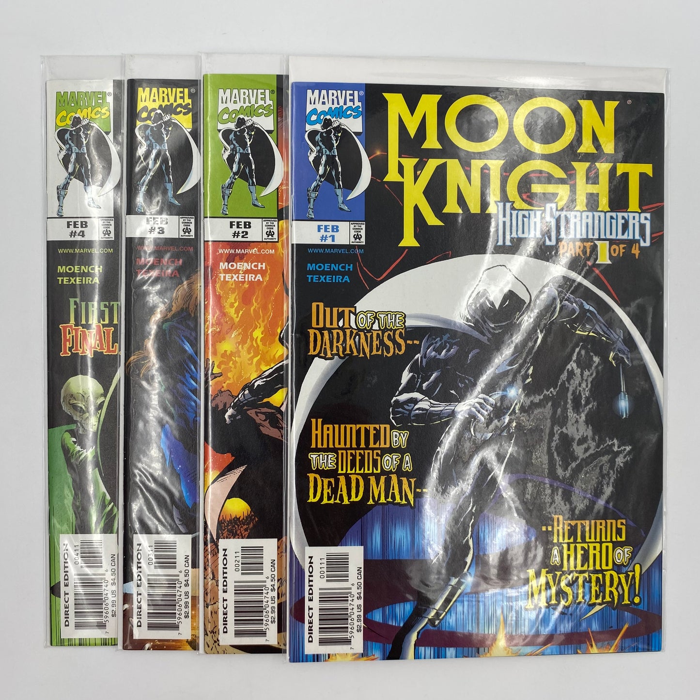 Moon Knight High Strangers #1-4 (1999) Marvel