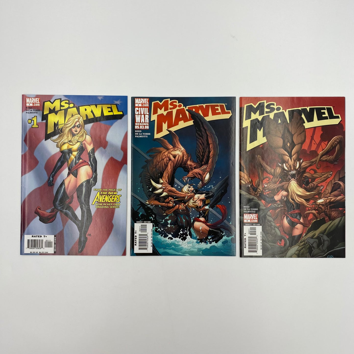 Ms. Marvel #1-17 (2006-2007) & Ms. Marvel Special one-shot (2007) Marvel