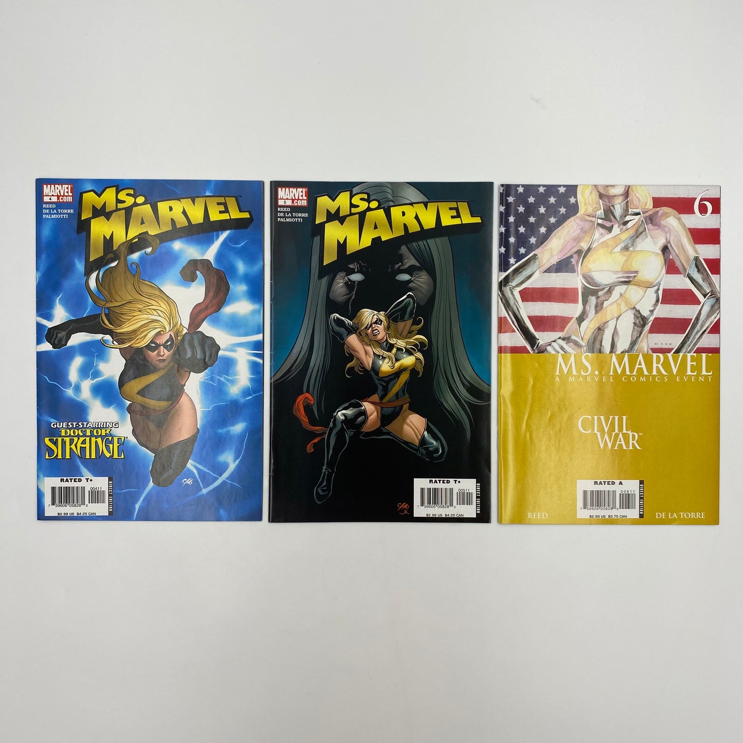 Ms. Marvel #1-17 (2006-2007) & Ms. Marvel Special one-shot (2007) Marvel