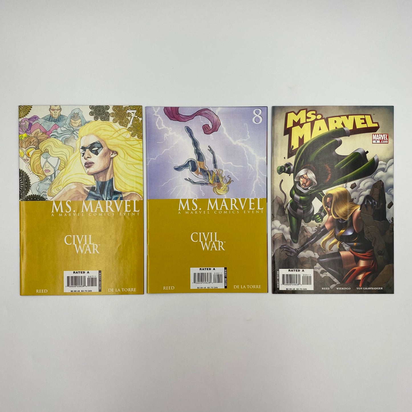 Ms. Marvel #1-17 (2006-2007) & Ms. Marvel Special one-shot (2007) Marvel