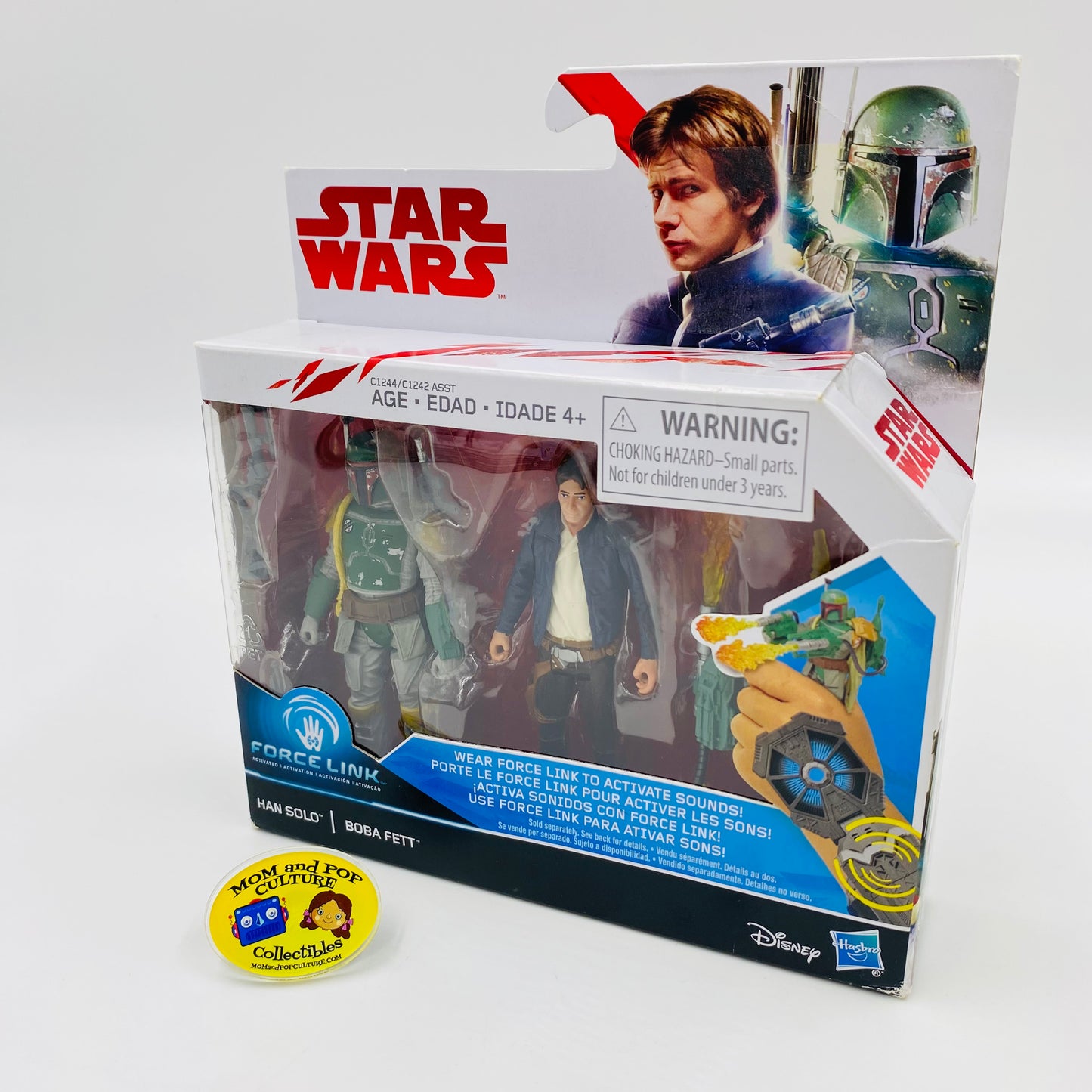 Star Wars Empire Strikes Back Han Solo Boba Fett 3.75” boxed action figures (2017) Hasbro