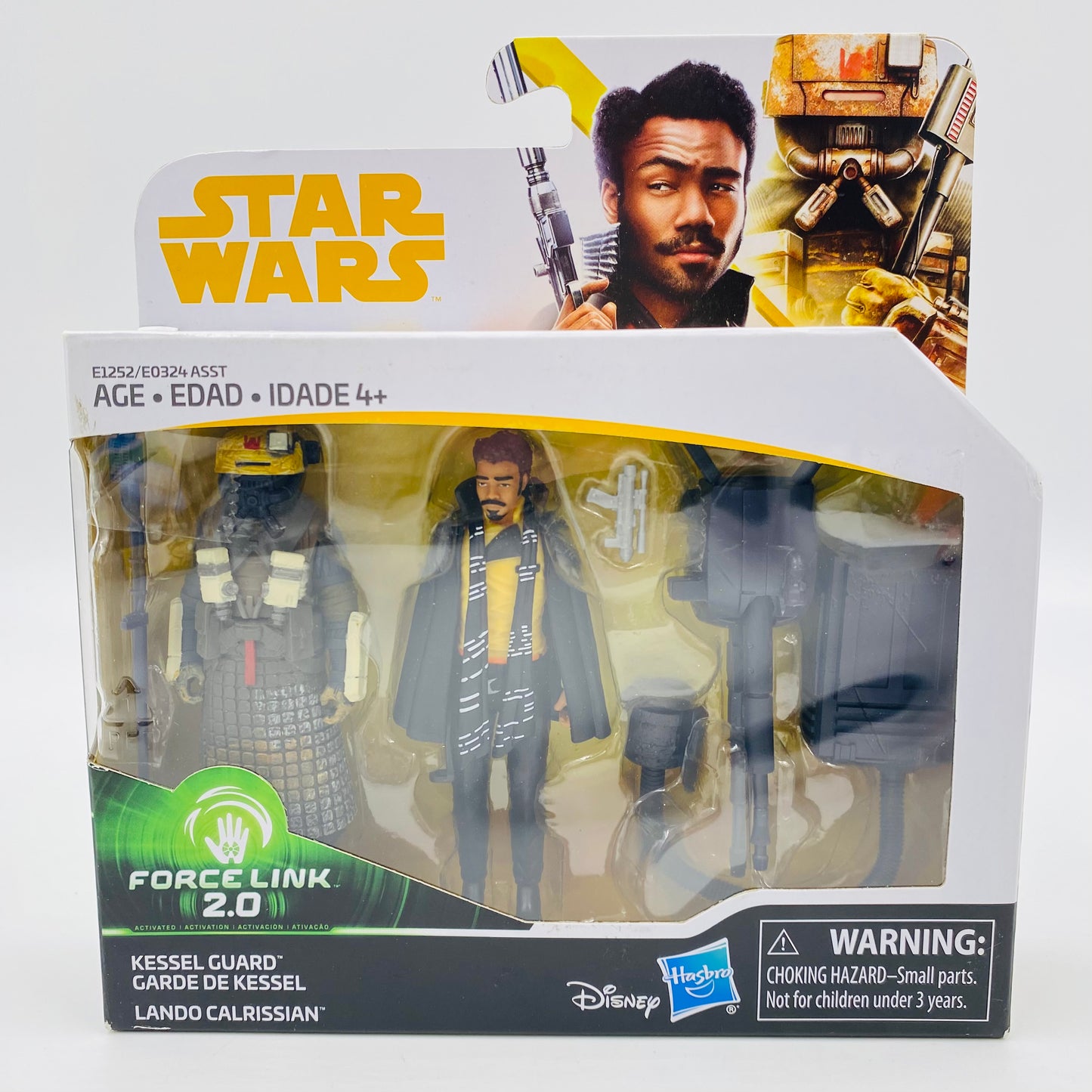Star Wars Solo Kessel Guard & Lando Calrissian 3.75” boxed action figures (2018) Hasbro