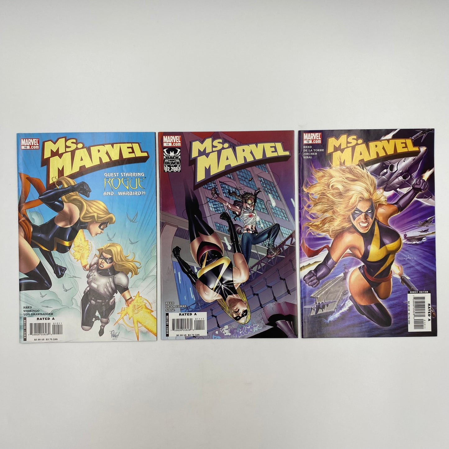 Ms. Marvel #1-17 (2006-2007) & Ms. Marvel Special one-shot (2007) Marvel