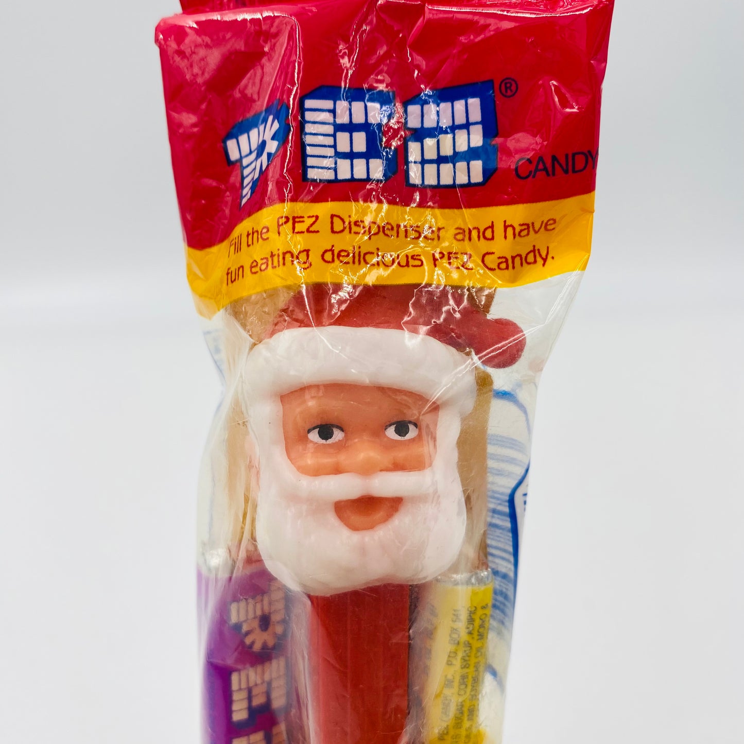 Christmas Santa Claus PEZ dispenser (1996) bagged 4.9 Slovenia red cello