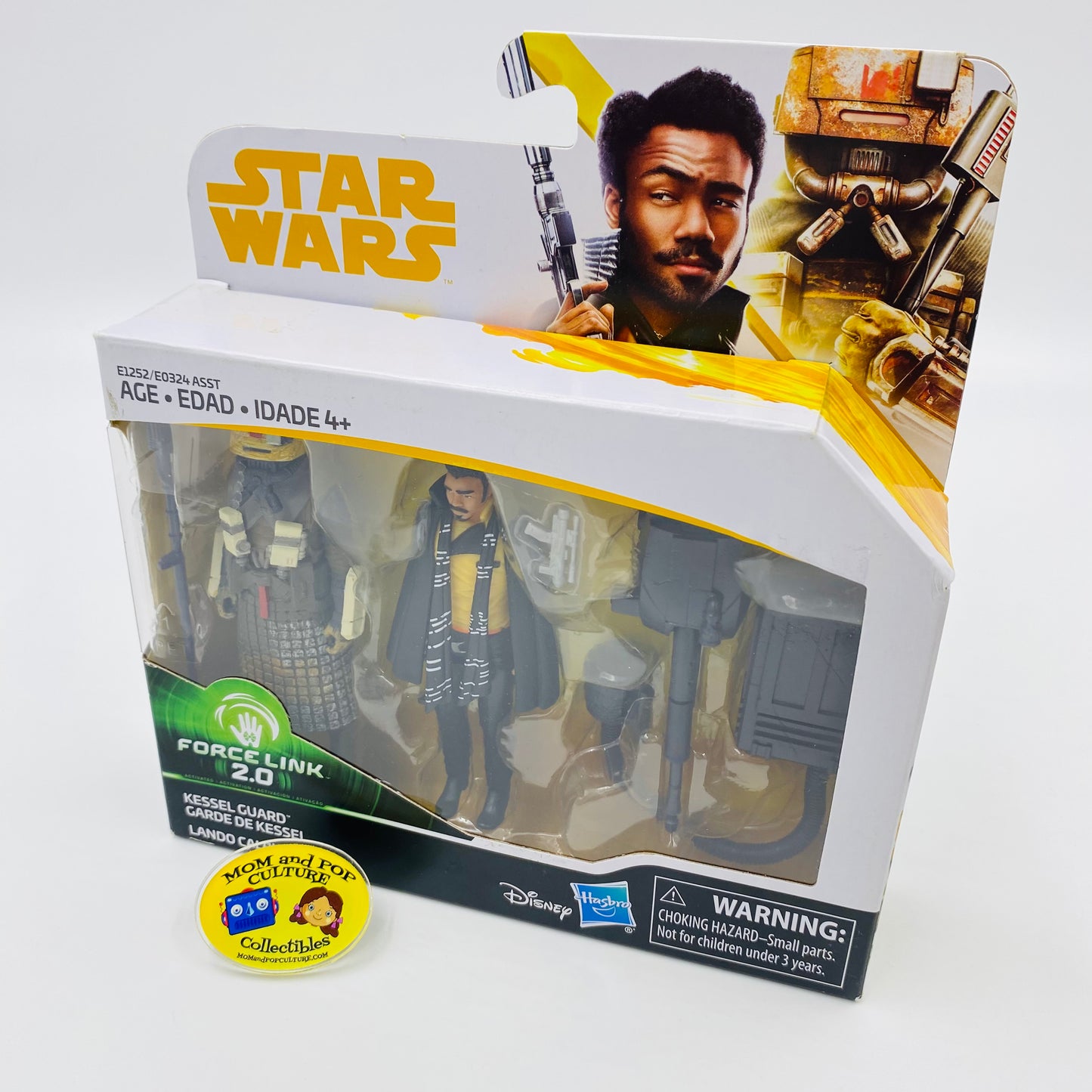 Star Wars Solo Kessel Guard & Lando Calrissian 3.75” boxed action figures (2018) Hasbro