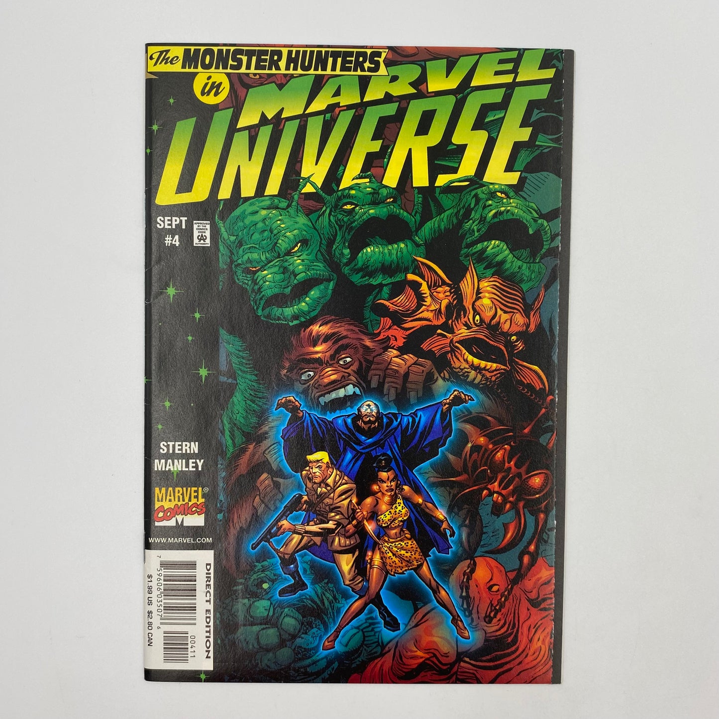 Marvel Universe #4-7 The Monster Hunters (1998) Marvel