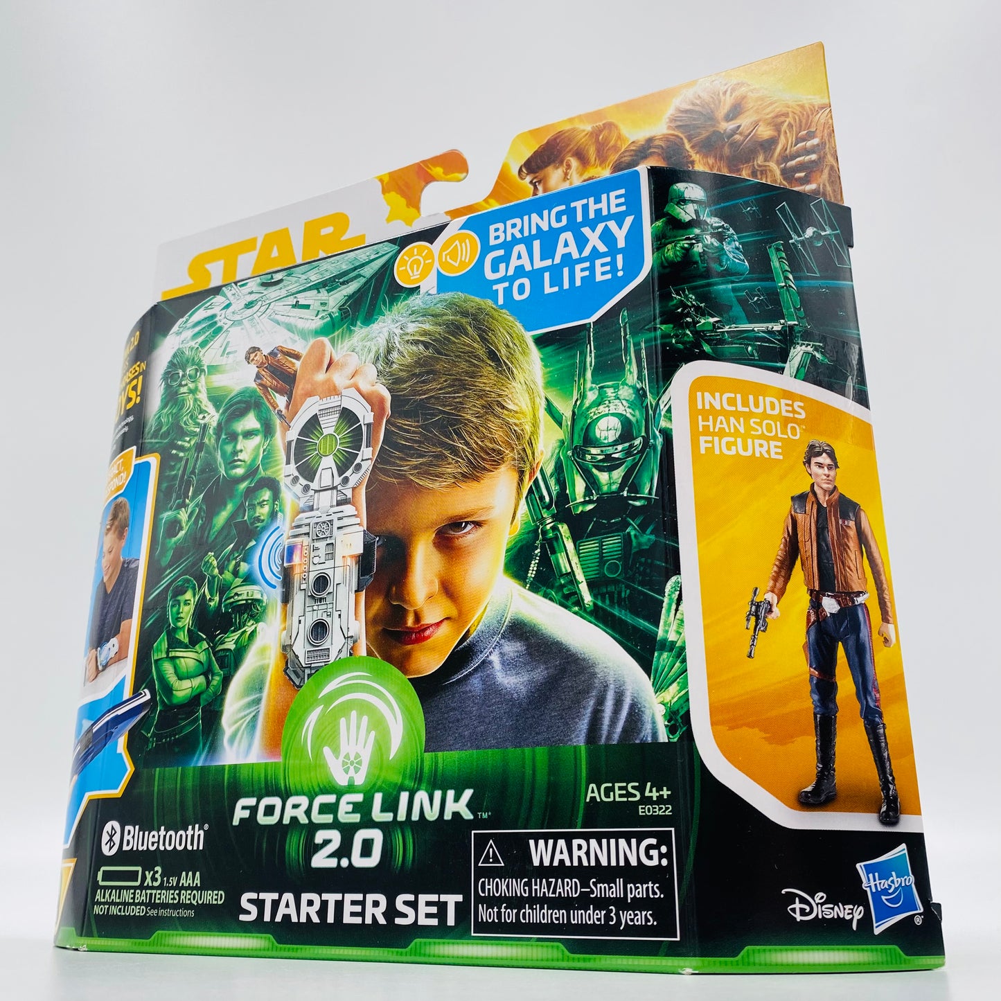 Star Wars Solo Force Link 2.0 Starter Set & Han Solo 3.75” boxed action figure (2018) Hasbro