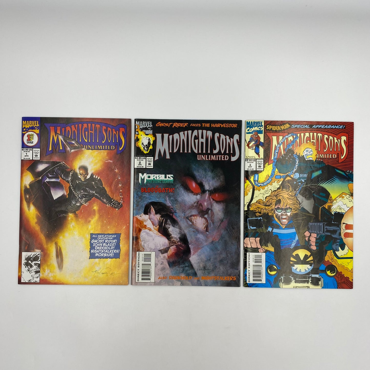 Midnight Sons Unlimited #1-9 (1993-1995) Marvel