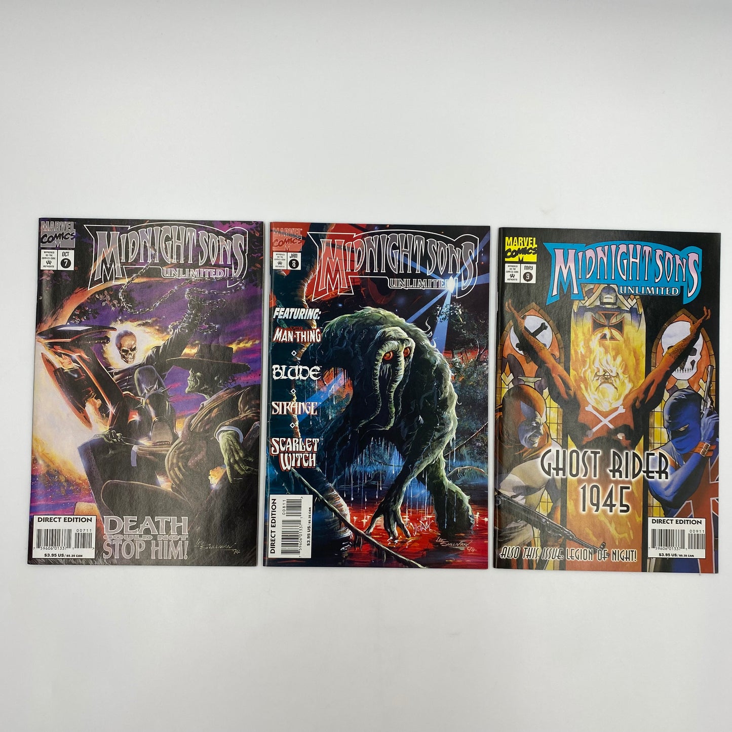 Midnight Sons Unlimited #1-9 (1993-1995) Marvel