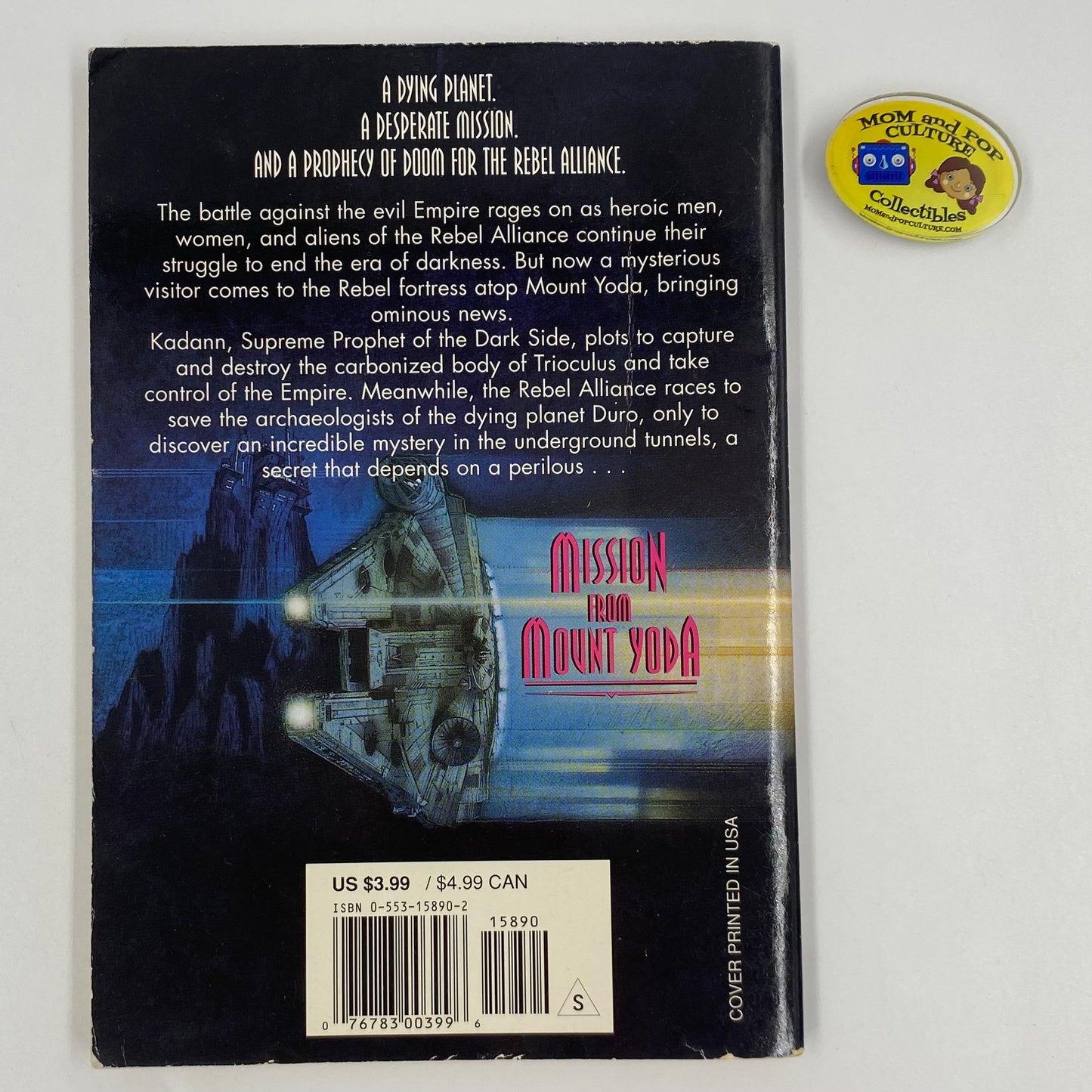 Star Wars Mission from Mount Yoda by Paul and Hollace Davids (1993) Bantam Skylark