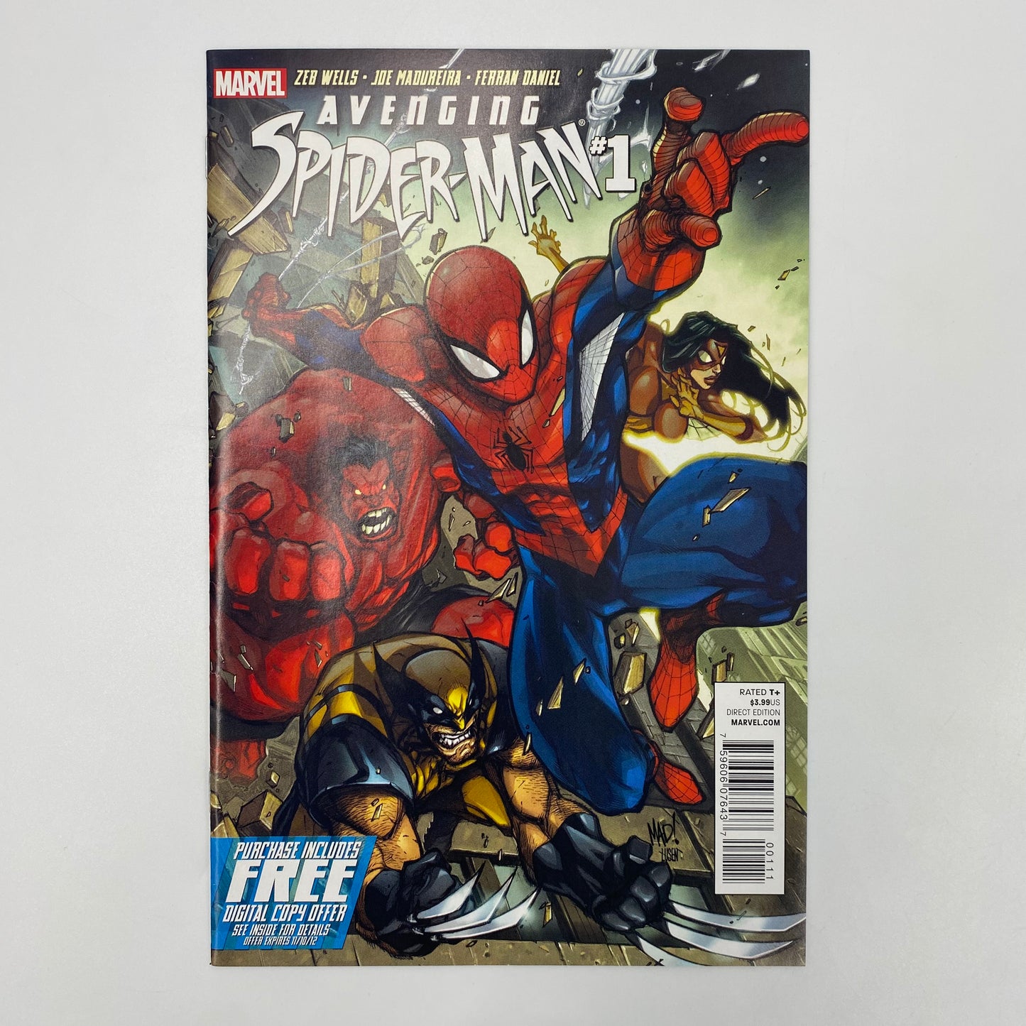 Avenging Spider-Man #1-3 (2012) Marvel (FN to VF)