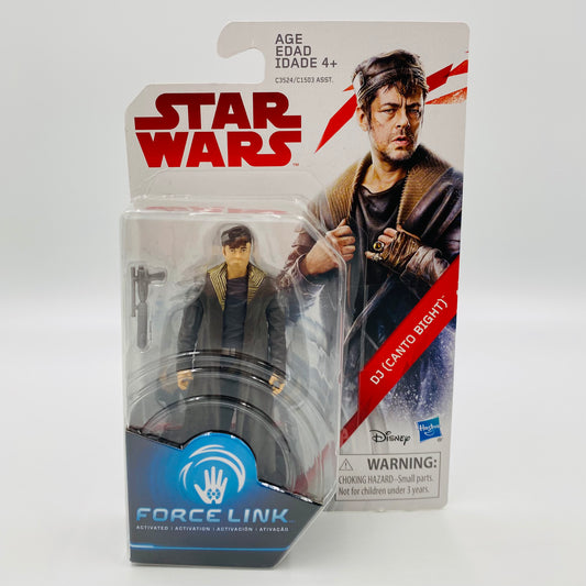 Star Wars The Last Jedi DJ (Canto Bight) 3.75” carded action figure (2017) Hasbro