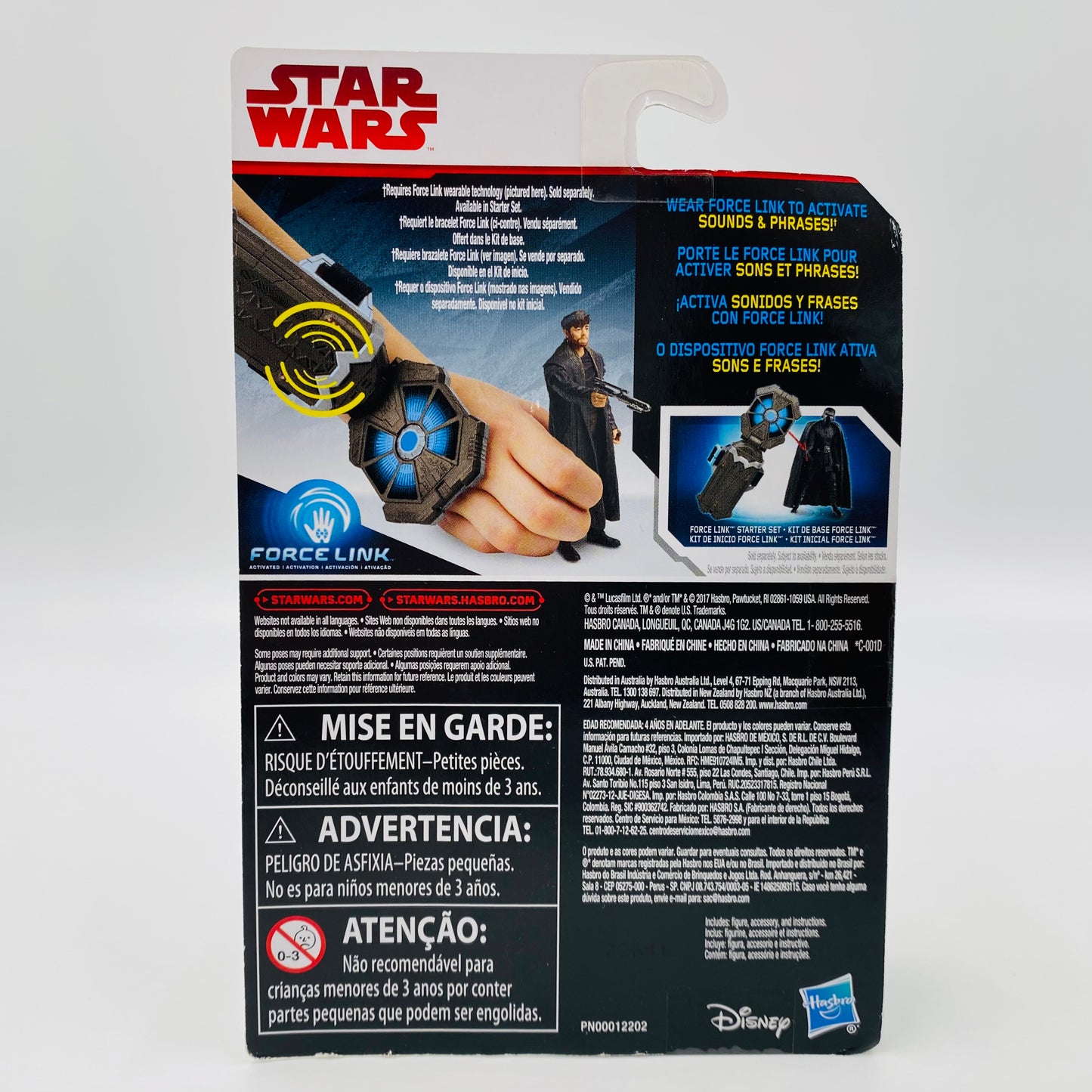 Star Wars The Last Jedi DJ (Canto Bight) 3.75” carded action figure (2017) Hasbro