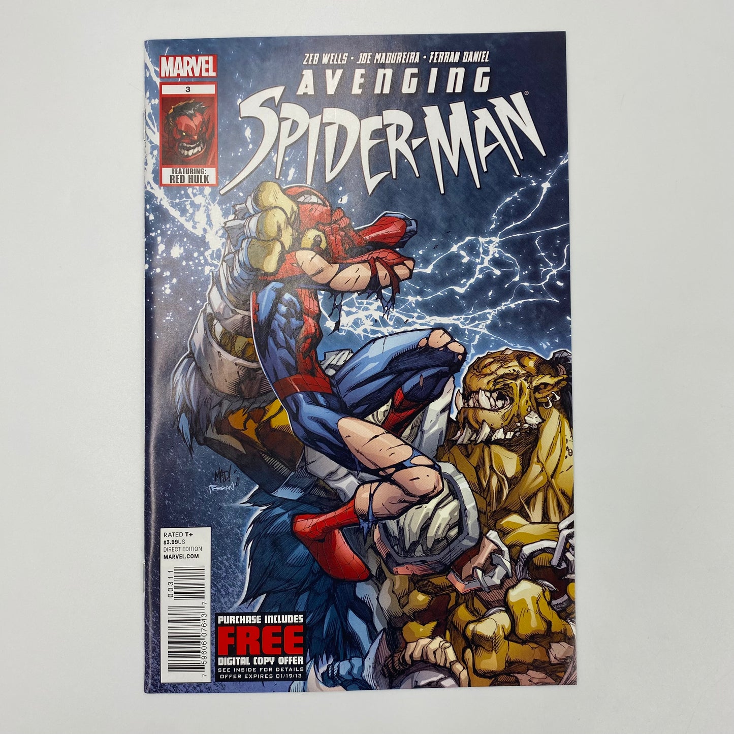 Avenging Spider-Man #1-3 (2012) Marvel (FN to VF)