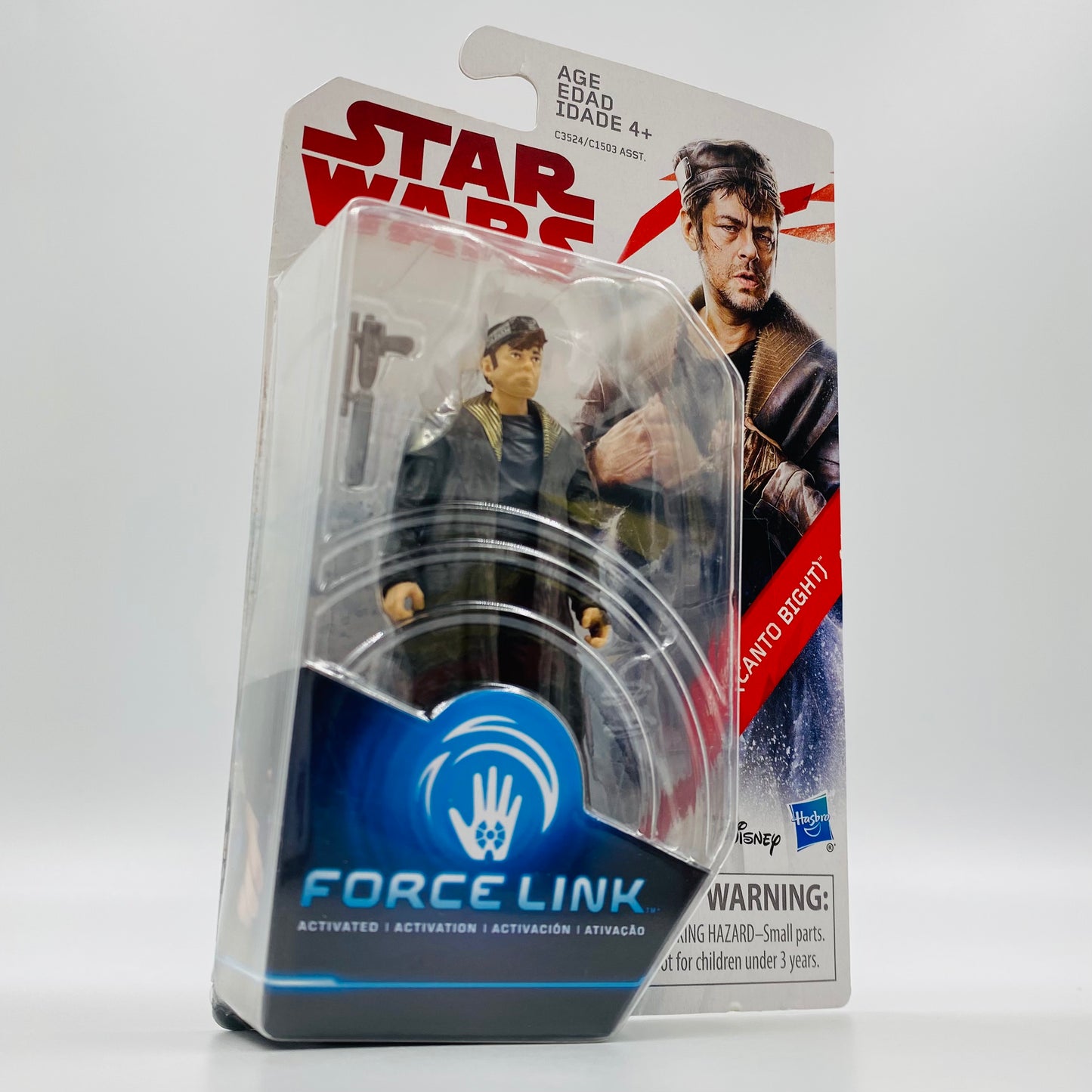 Star Wars The Last Jedi DJ (Canto Bight) 3.75” carded action figure (2017) Hasbro