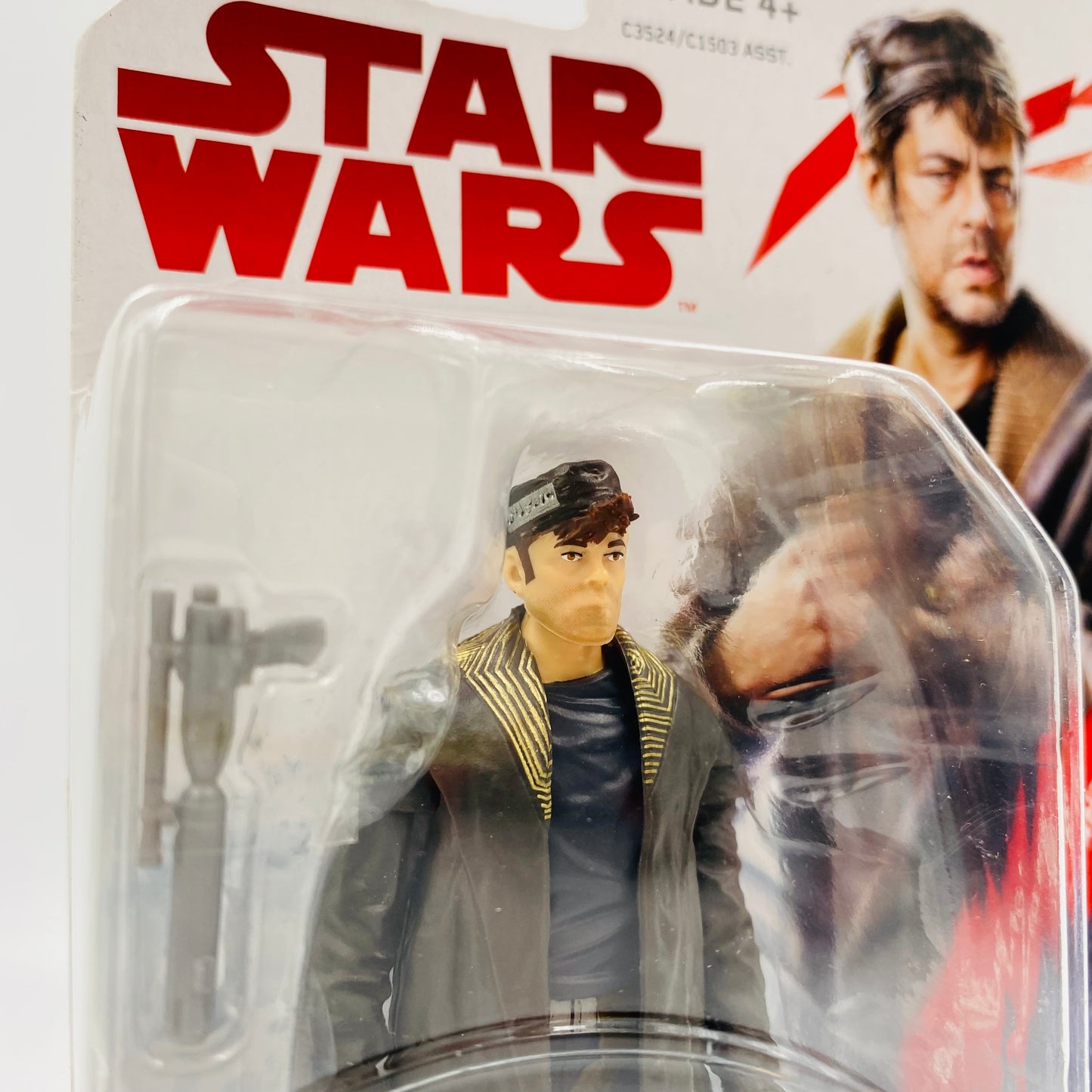 Star Wars The Last Jedi DJ (Canto Bight) 3.75” carded action figure (2017) Hasbro