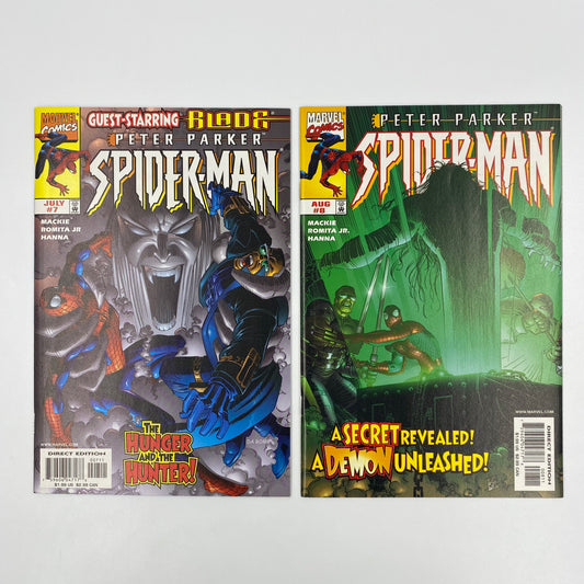 Peter Parker Spider-Man #7-8 (1999) Marvel (VF-, VF)