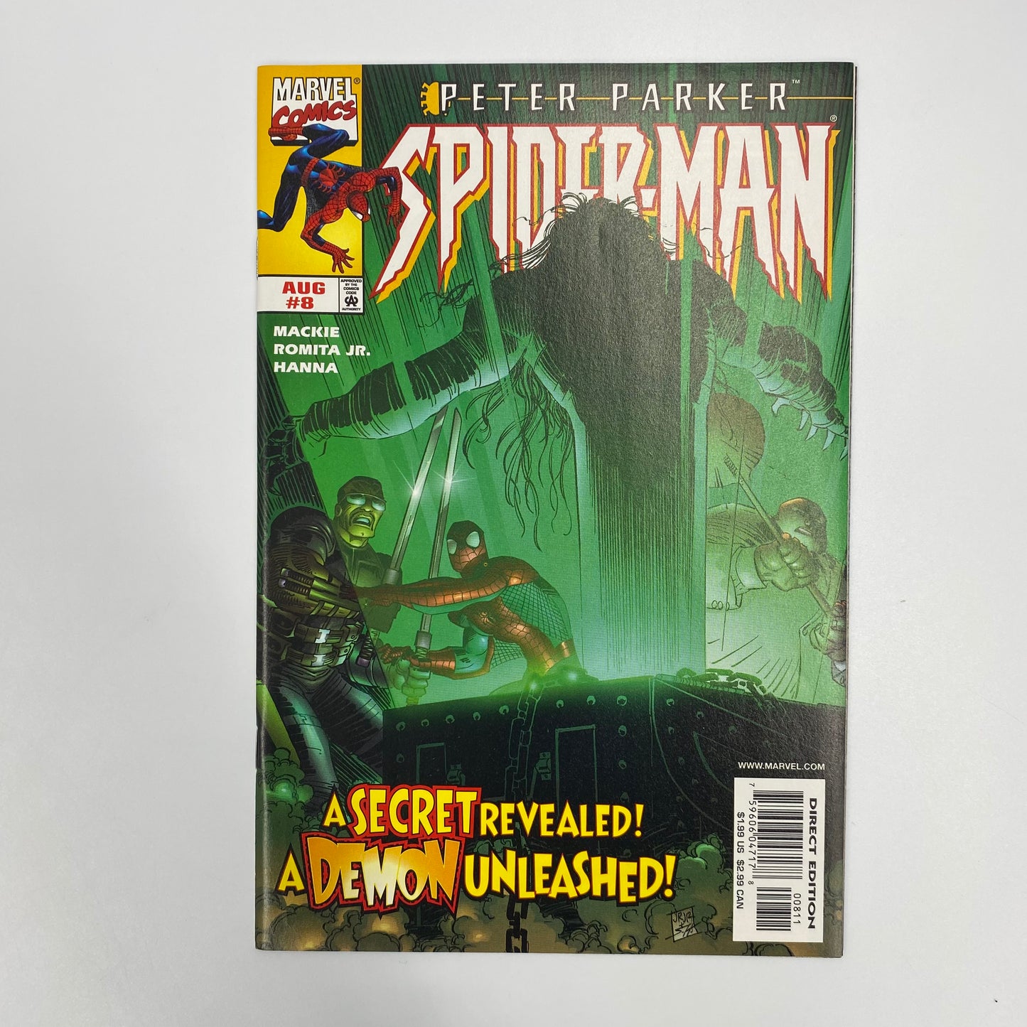 Peter Parker Spider-Man #7-8 (1999) Marvel (VF-, VF)