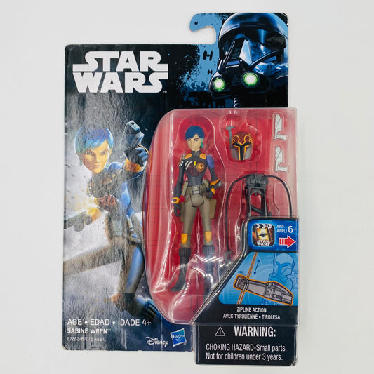 Star Wars Rebels Sabine Wren 3.75” carded action figure (2016) Hasbro