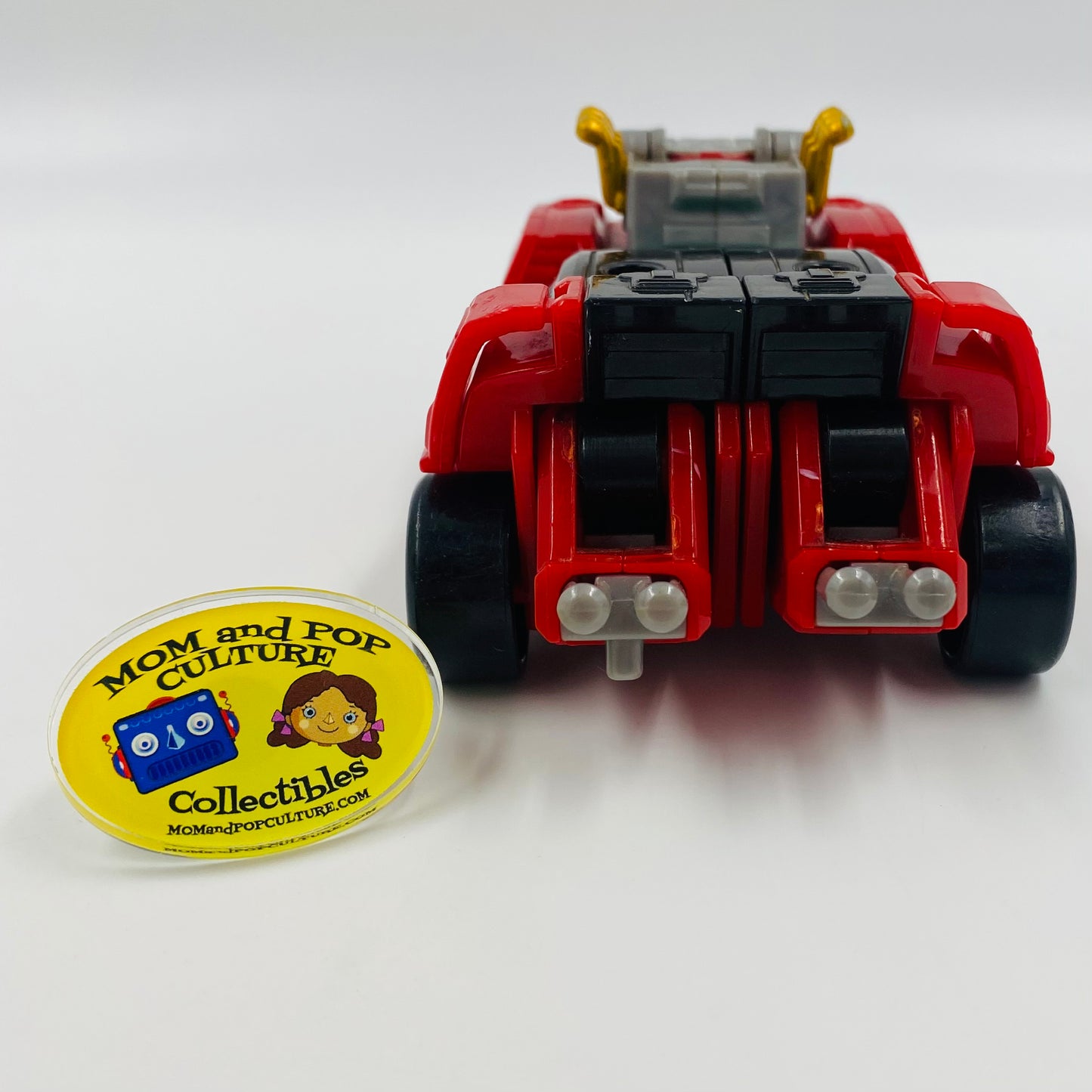 Power Rangers RPM Red Eagle Racer Zord loose vehicle (2008) Bandai