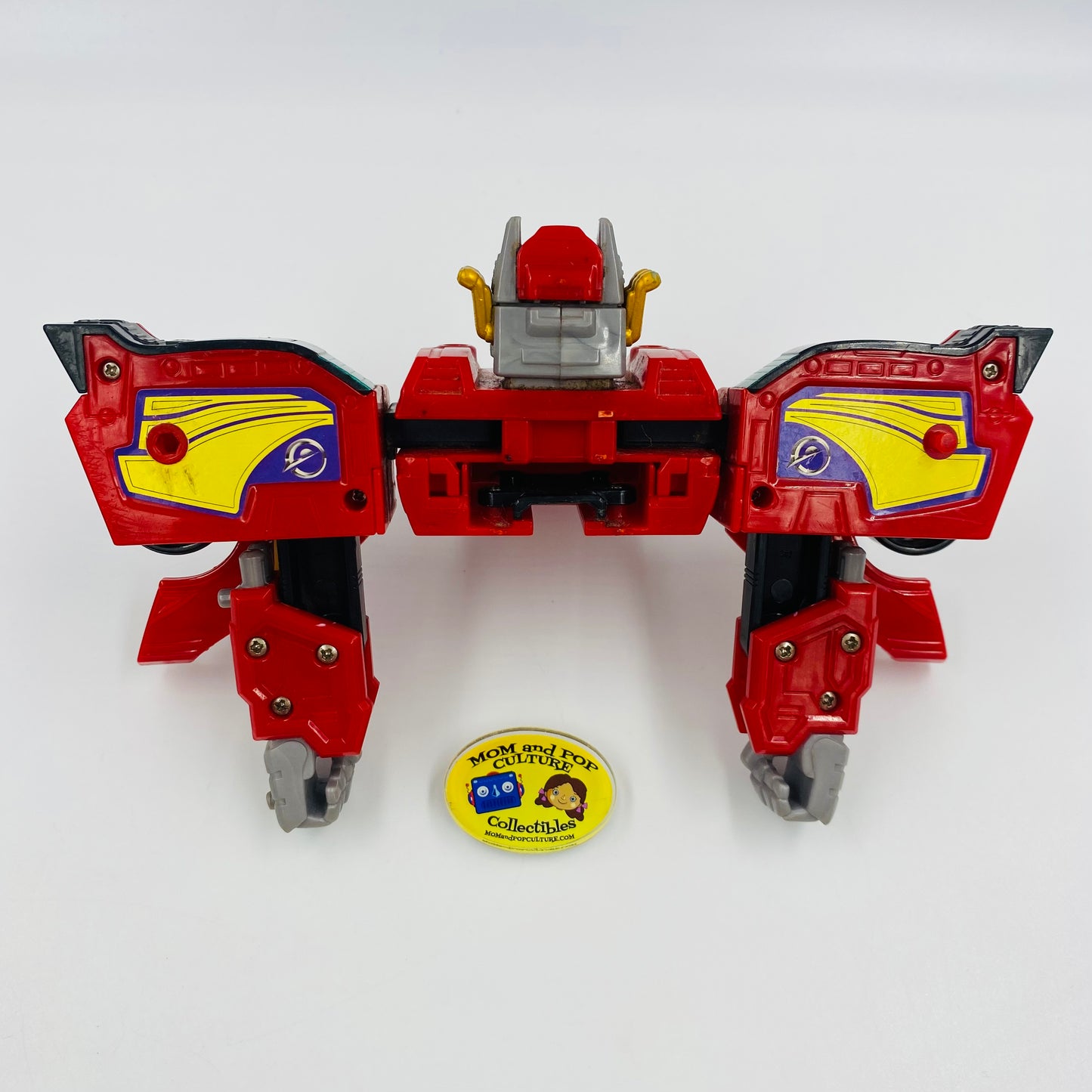 Power Rangers RPM Red Eagle Racer Zord loose vehicle (2008) Bandai