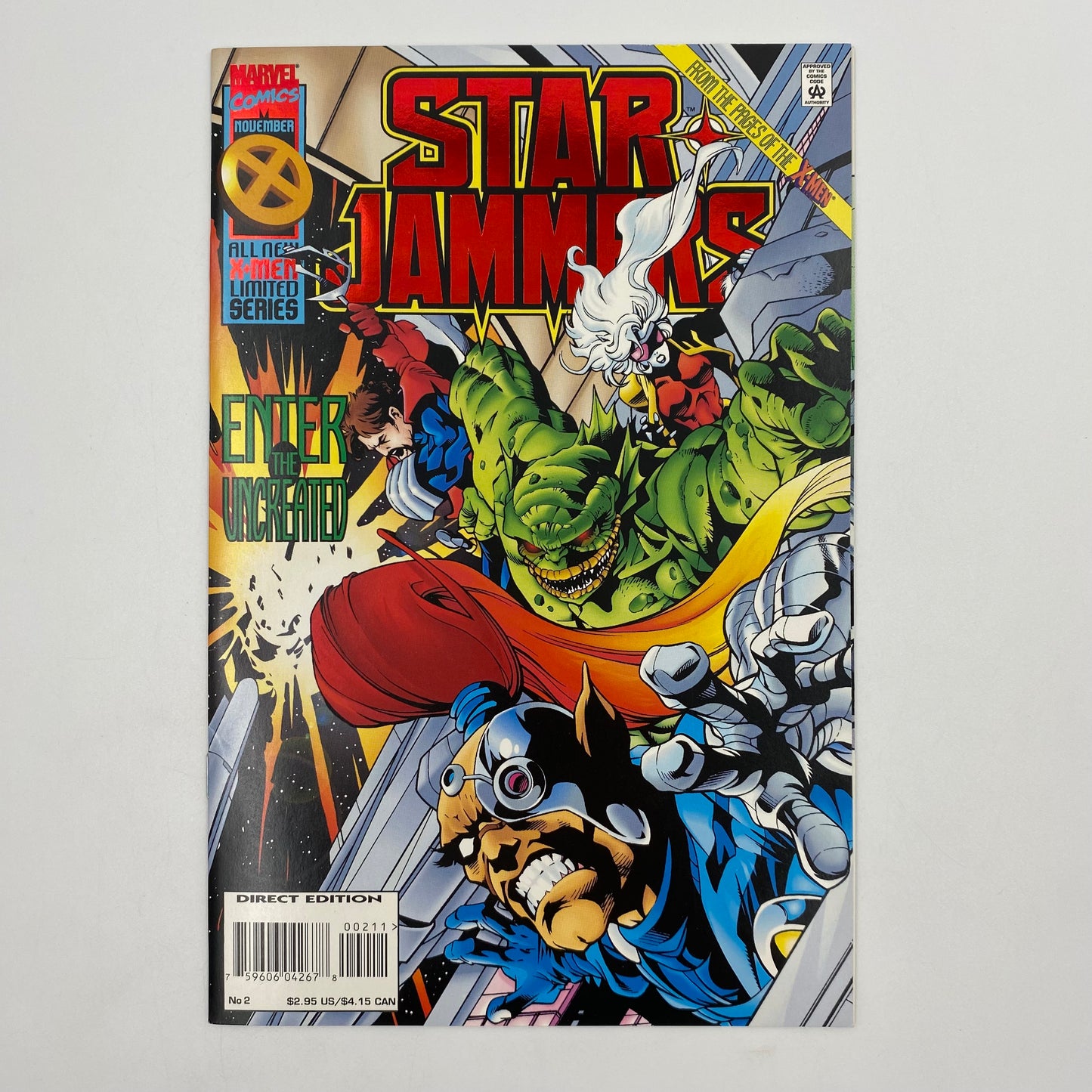 Starjammers #1-4 (1995-1996) Marvel