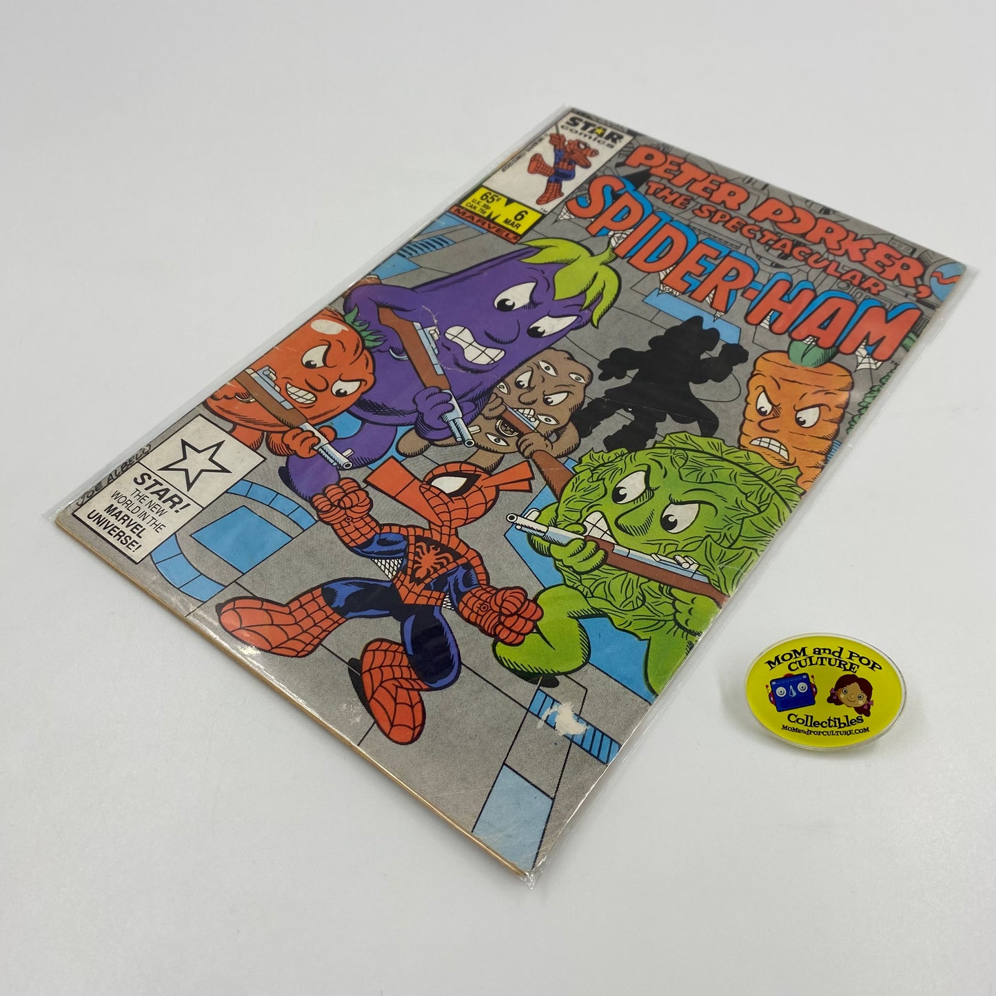 Peter Porker The Spectacular Spider-Ham #6 (1986) Marvel/Star (GD+)