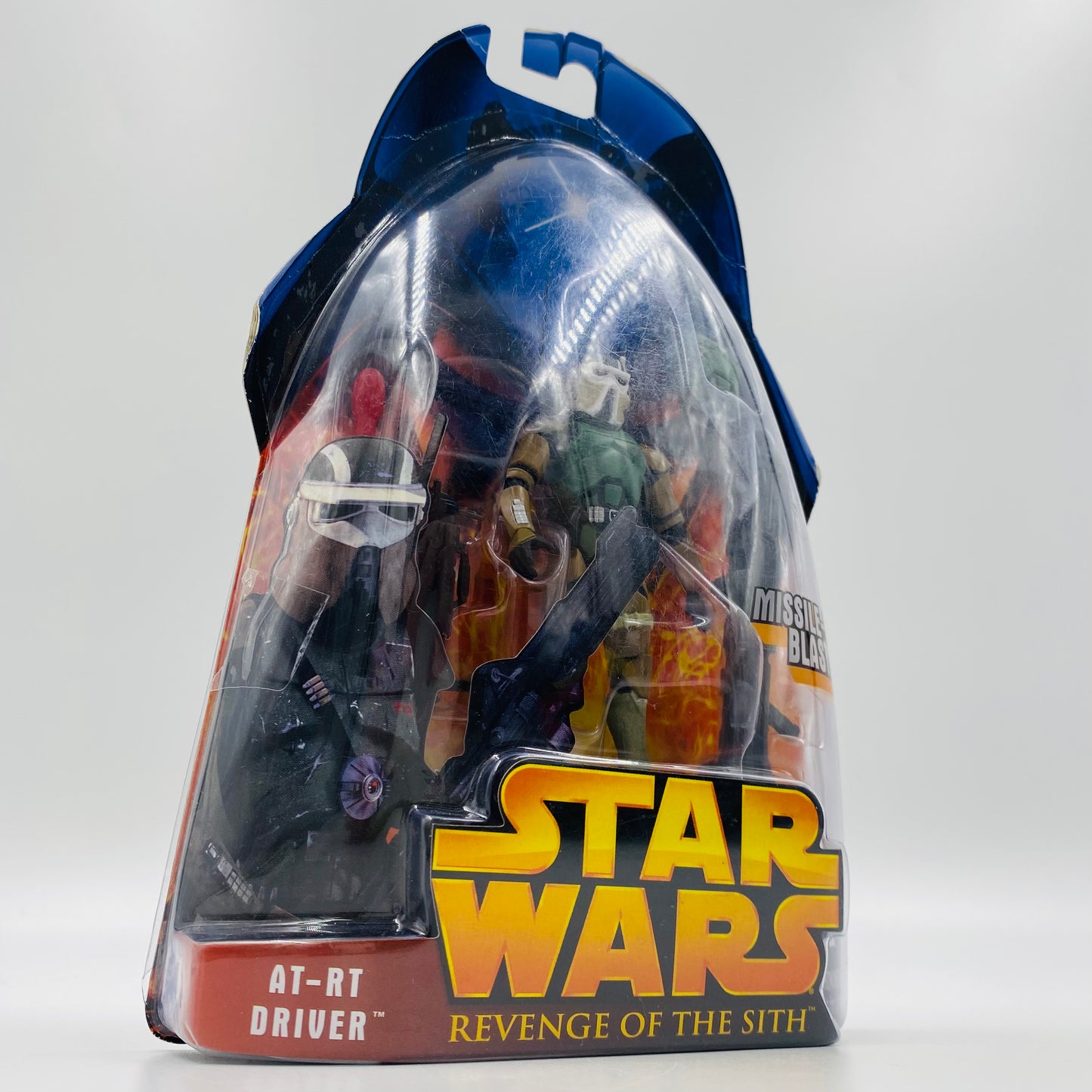 Star Wars Revenge of the Sith AT-RT Driver carded 3.75” action figure (2005) Hasbro