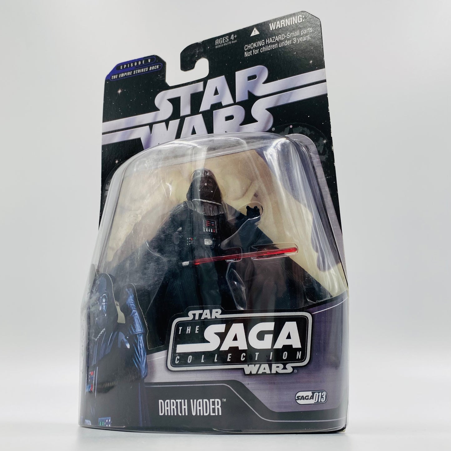 Star Wars The Saga Collection Darth Vader carded 3.75” action figure (2006) Hasbro
