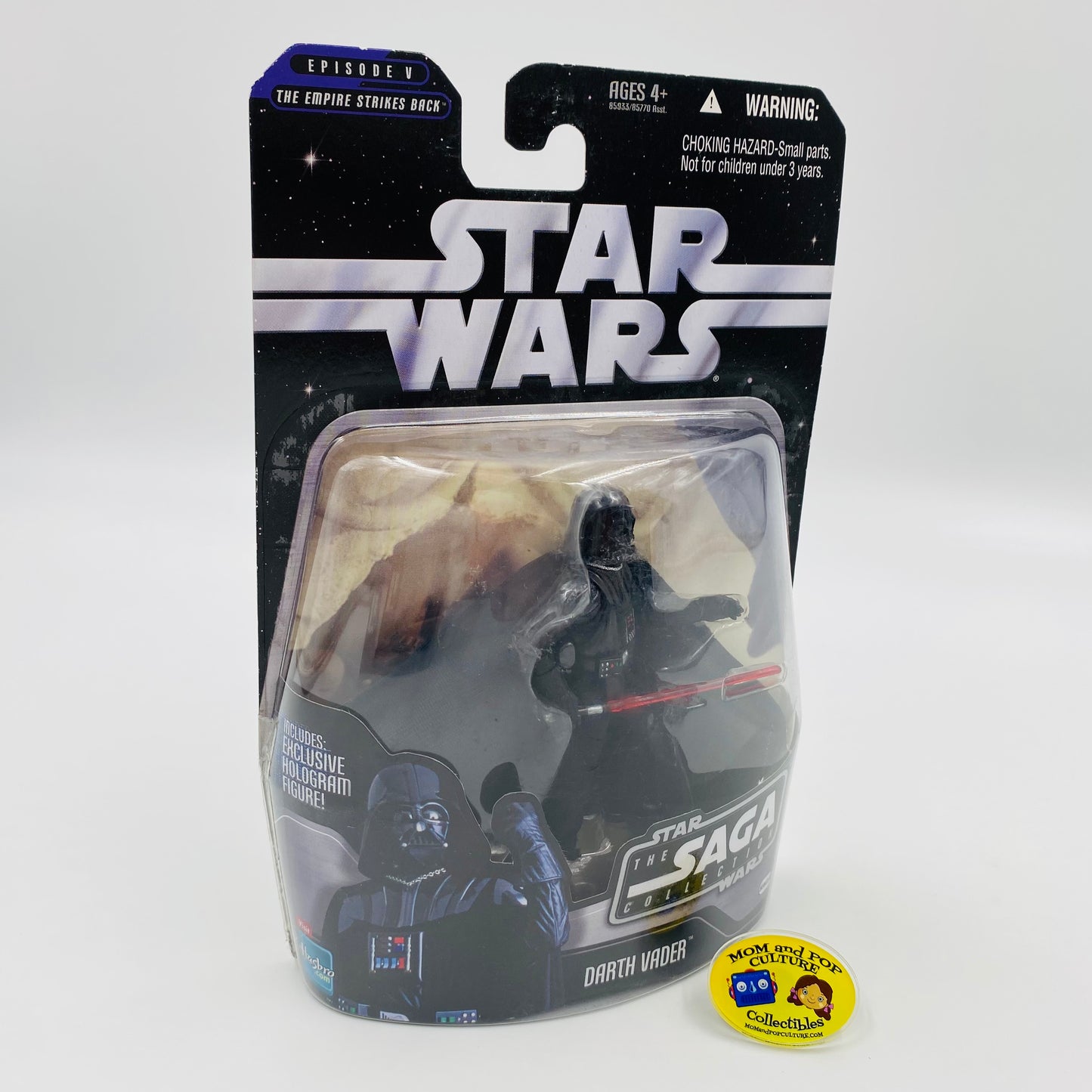 Star Wars The Saga Collection Darth Vader carded 3.75” action figure (2006) Hasbro