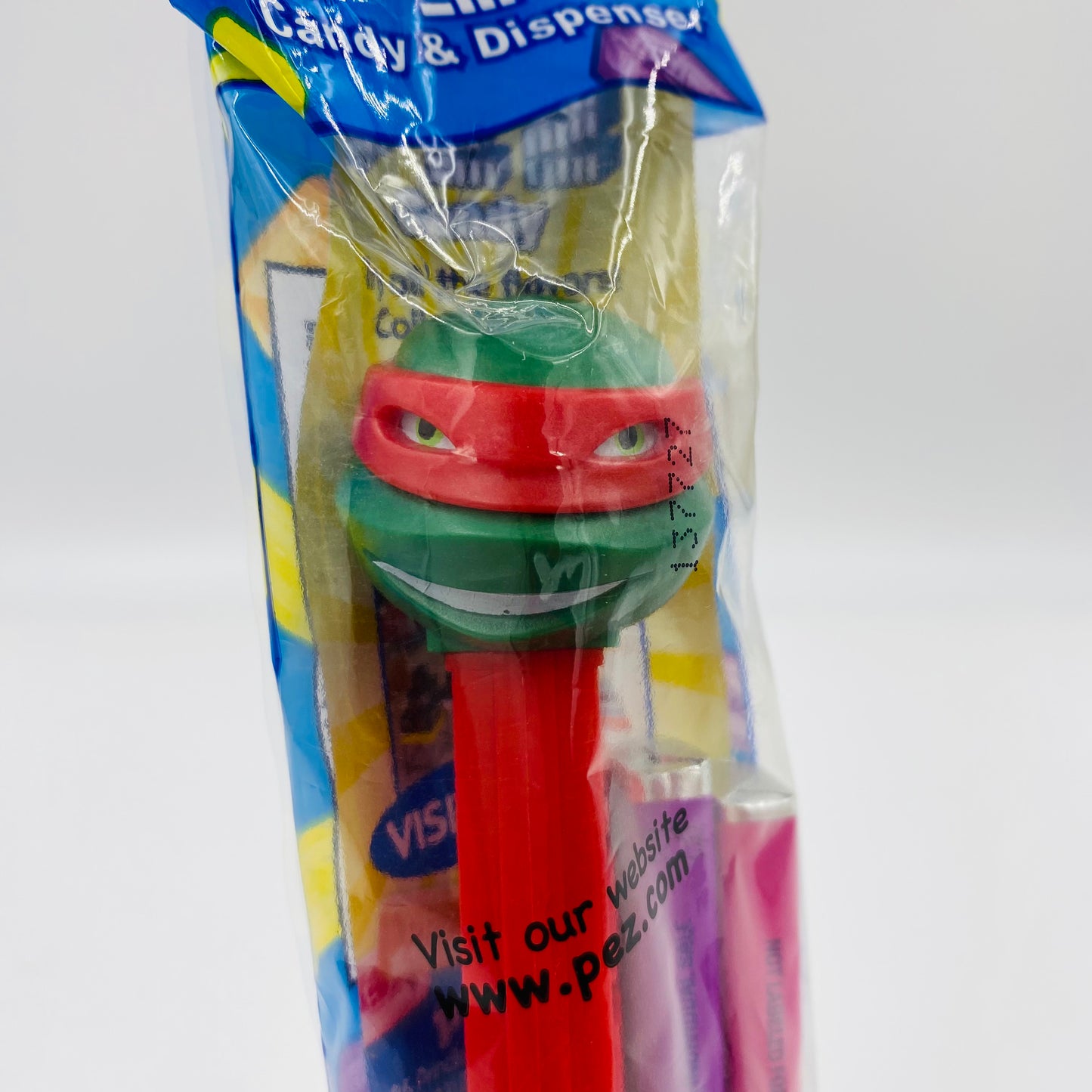 Teenage Mutant Ninja Turtles Raphael PEZ dispenser (2014) bagged 7.5 Hungary