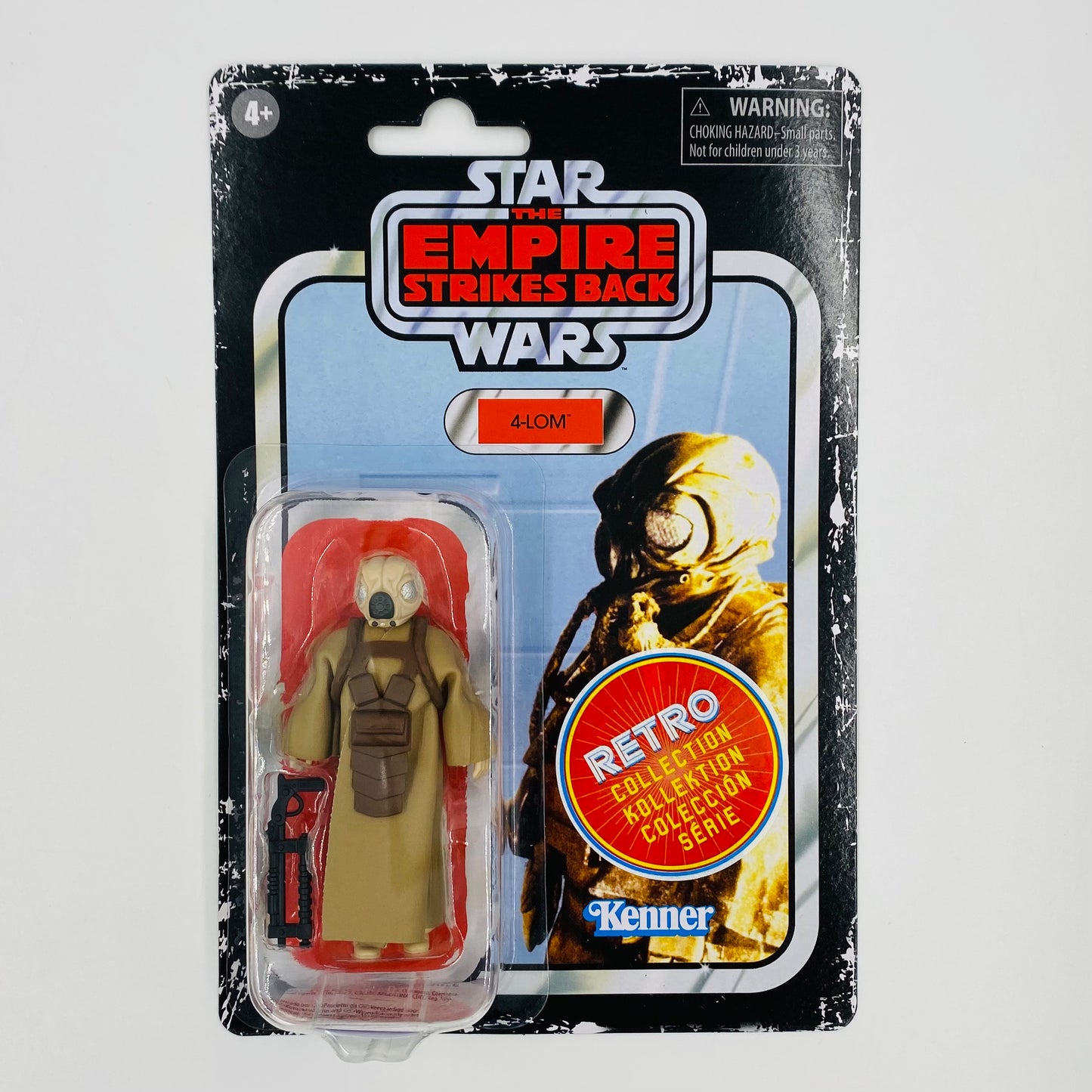 Star Wars Retro Collection The Empire Strikes Back Zuckuss & 4-LOM 3.75” carded action figures (2023) Kenner (Hasbro)